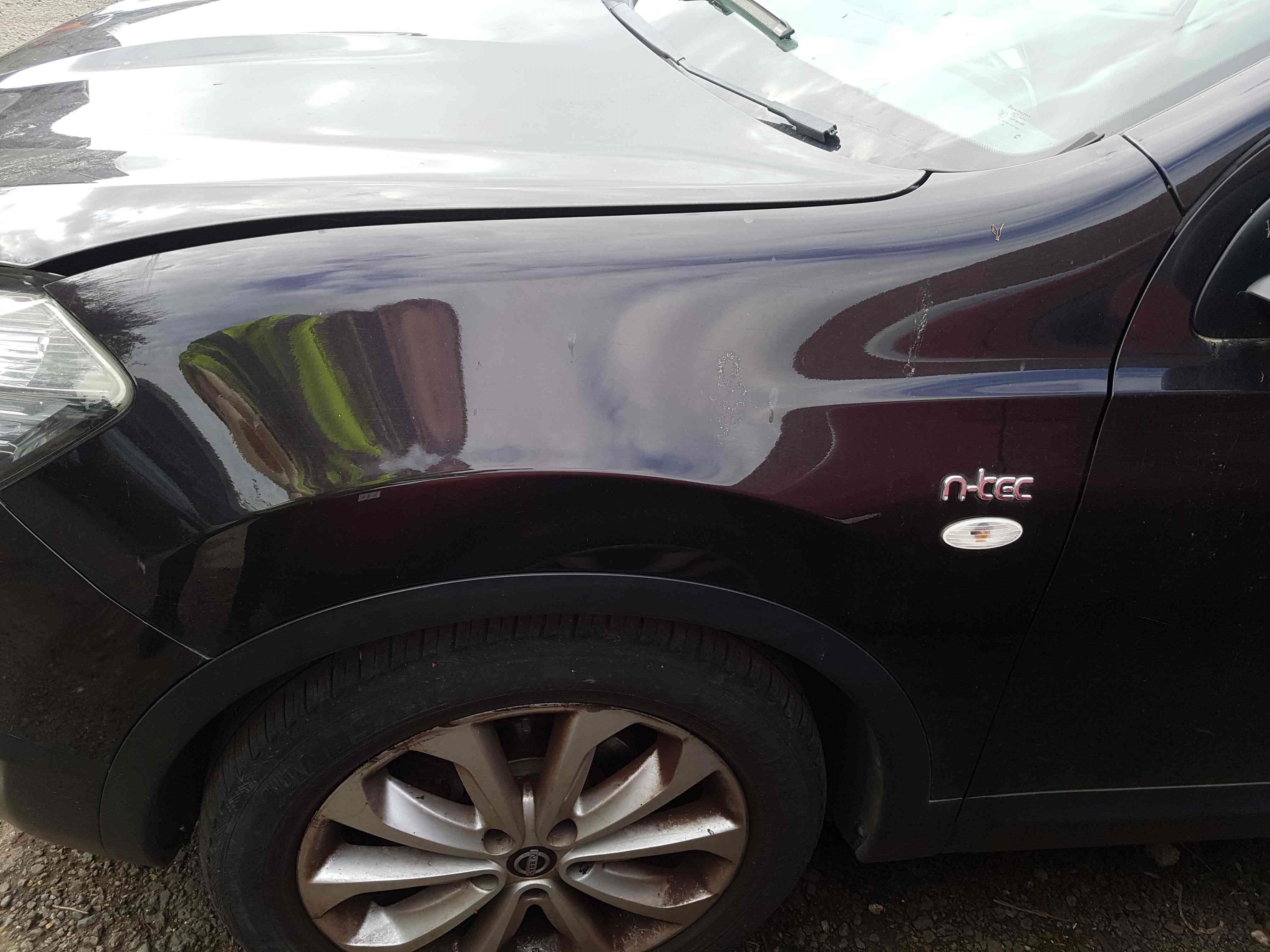 Thumb 4 Nissan Qashqai MK2 2006-2013 NSF Passenger Front Wing GAB Nightshade Purple 