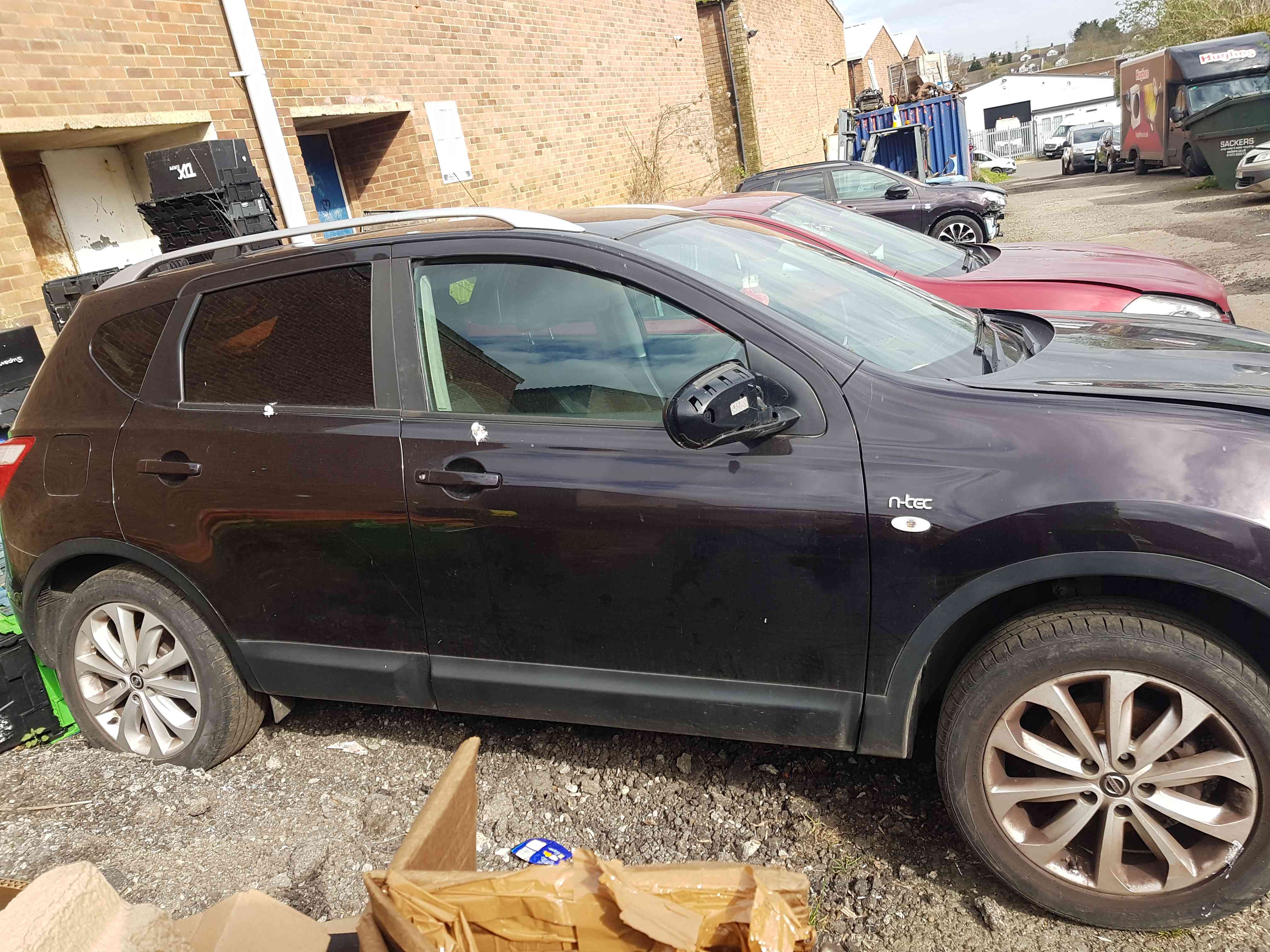 Thumb 3 Nissan Qashqai MK2 2006-2013 OSF Driver Front Door GAB Nightshade Purple 