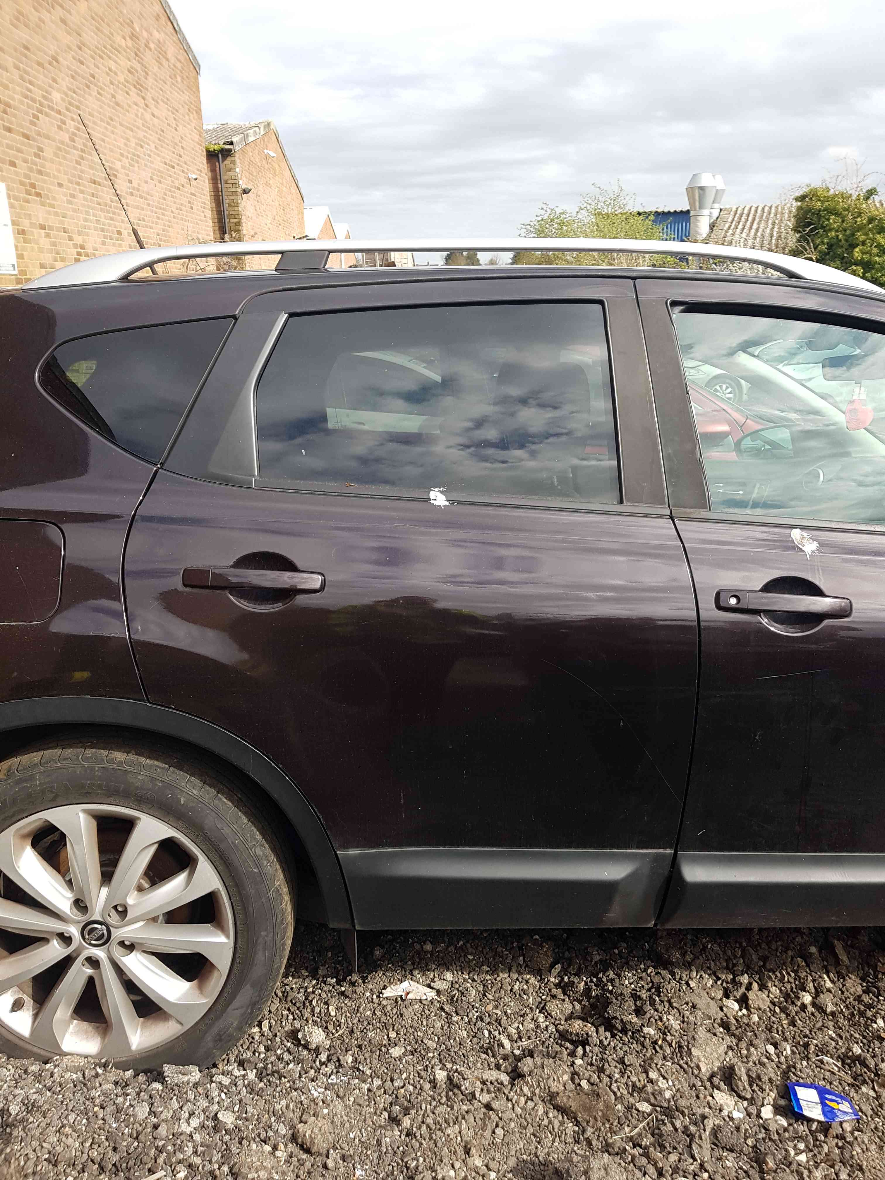 Thumb 3 Nissan Qashqai MK2 2006-2013 OSR Driver Rear Door GAB Nightshade Purple