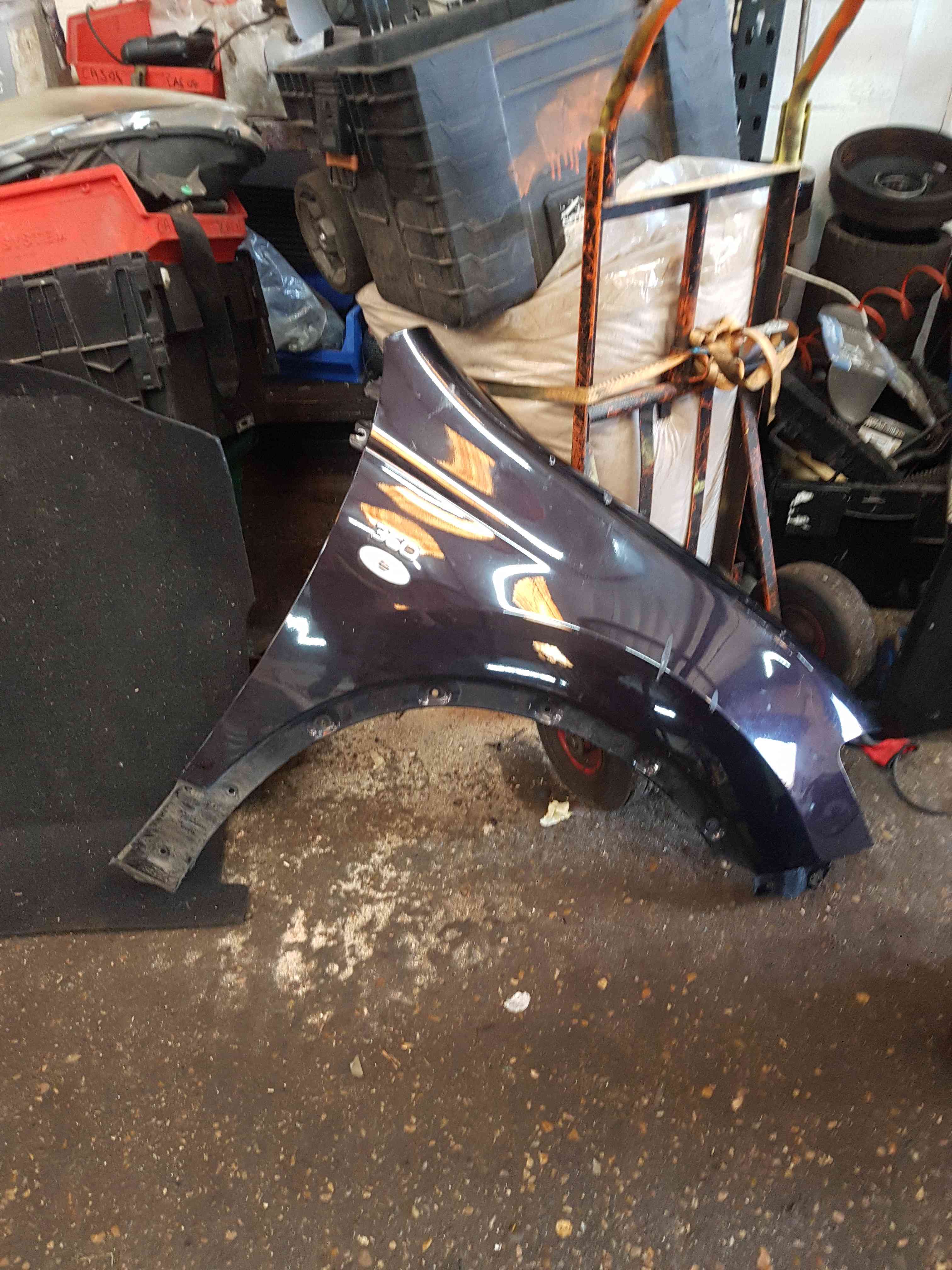 Thumb 2 Nissan Qashqai MK2 2006-2013 OSR Driver Wing Panel GAB Nightshade  360