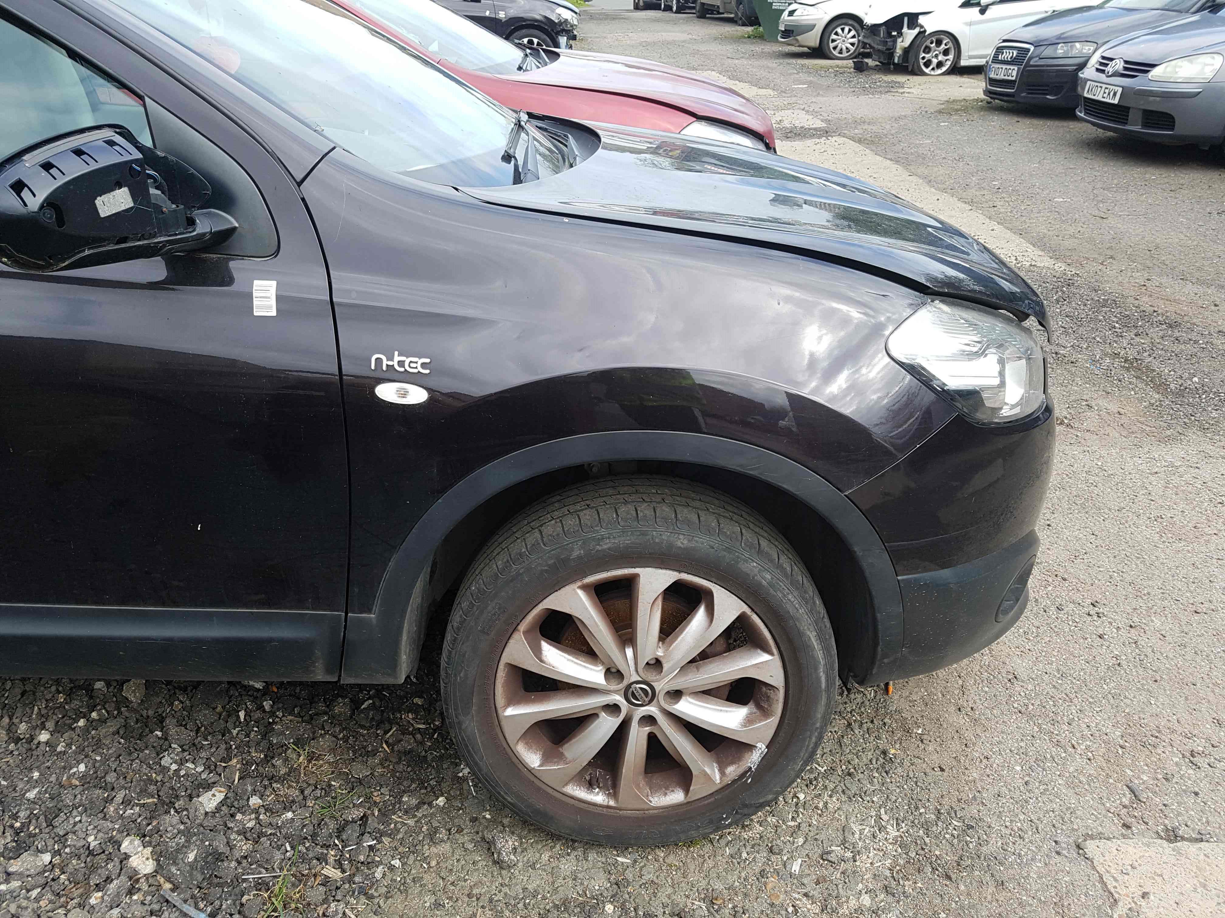 Thumb 5 Nissan Qashqai MK2 2006-2013 OSR Driver Wing Panel GAB Nightshade Purple