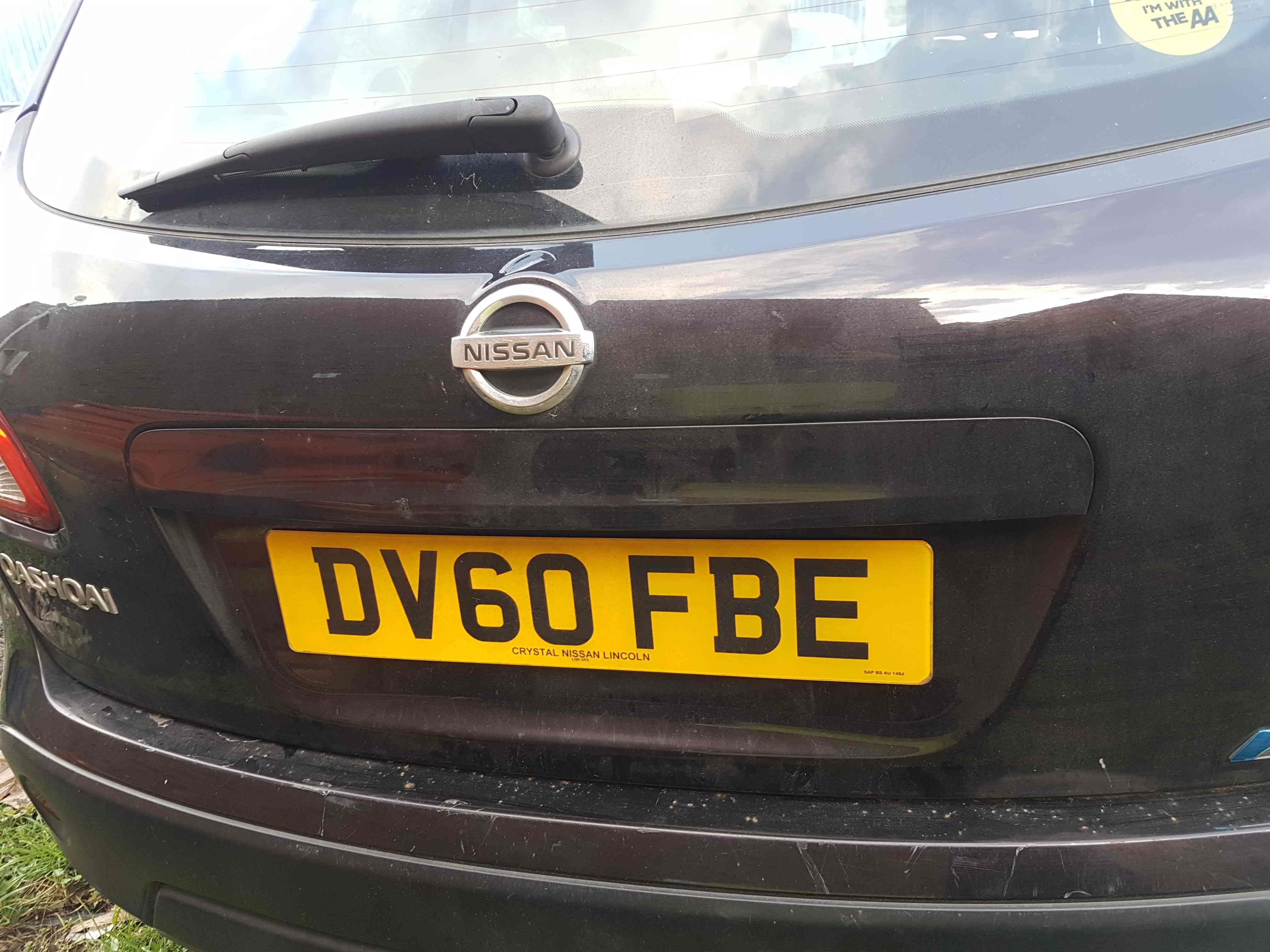 Thumb 3 Nissan Qashqai MK2 2006-2013 Rear Boot Tailgate Door GAB Nightshade Purple