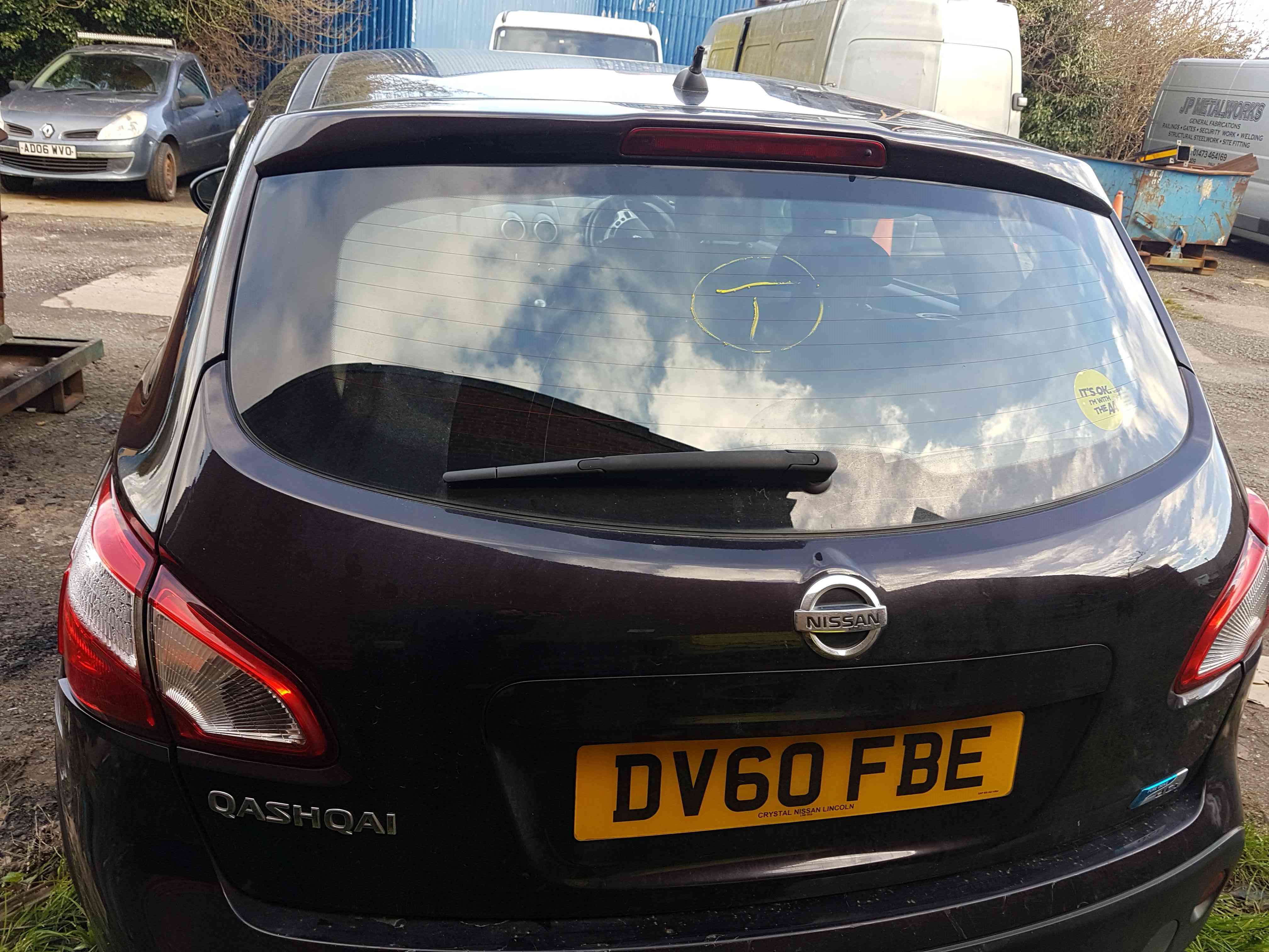 Thumb 6 Nissan Qashqai MK2 2006-2013 Rear Boot Tailgate Door GAB Nightshade Purple