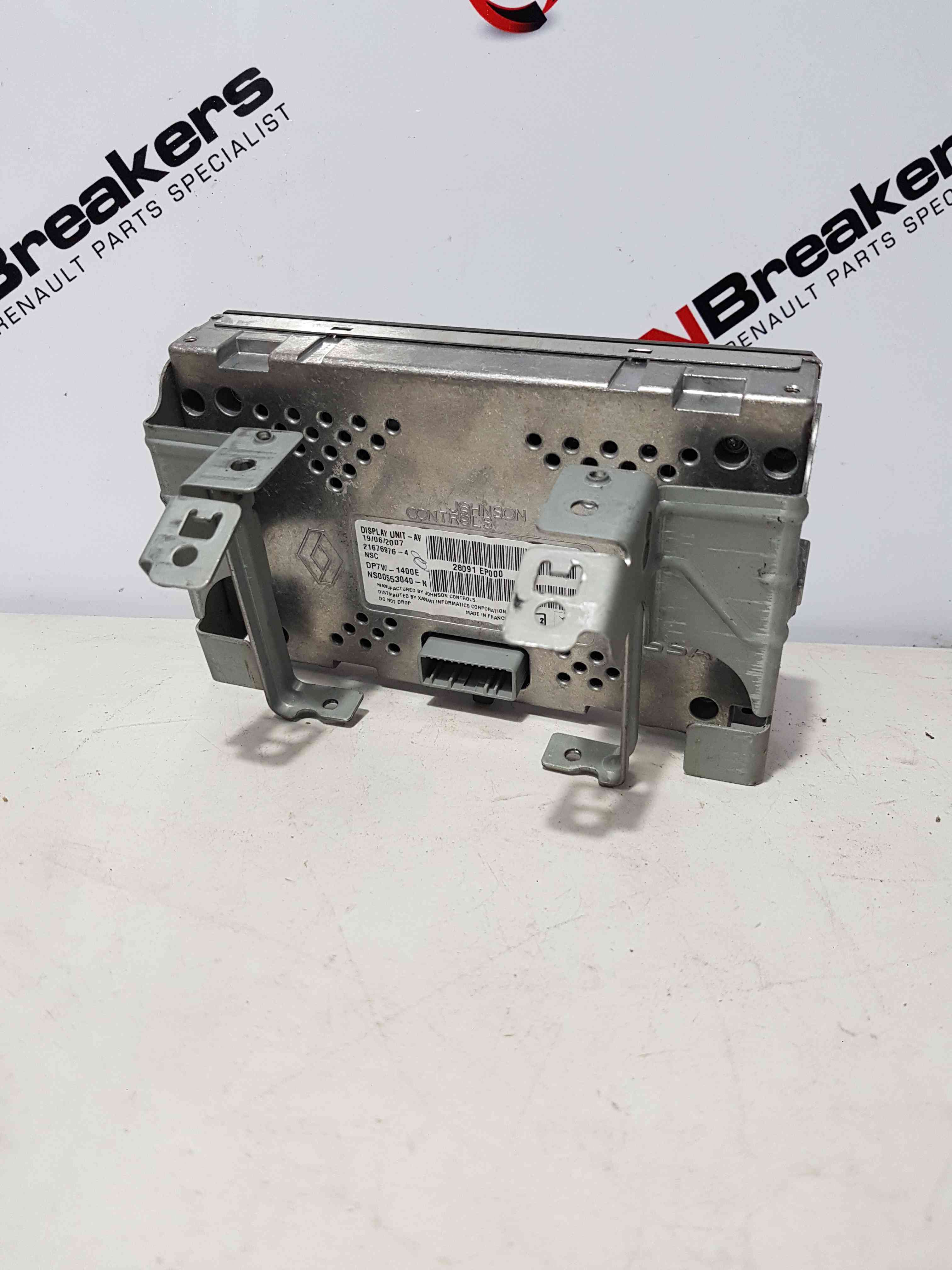 Thumb 4 Nissan Qashqai MK2 2006-2013 SAT Nav Navigation Screen Display Control 21676976