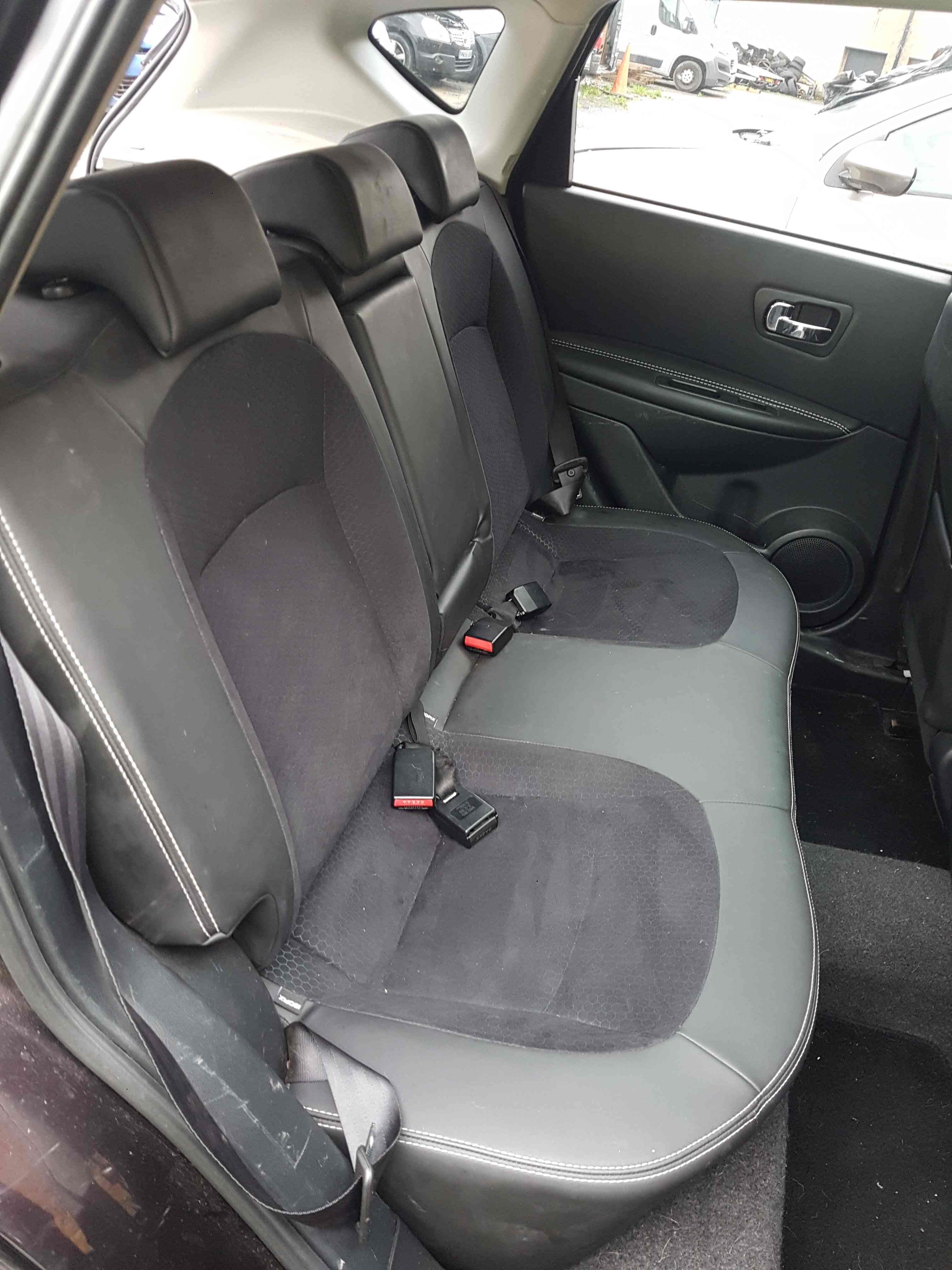 Thumb 2 Nissan Qashqai MK2 2013-2017 Half Leather Seats Driver Passenger Rear SET 