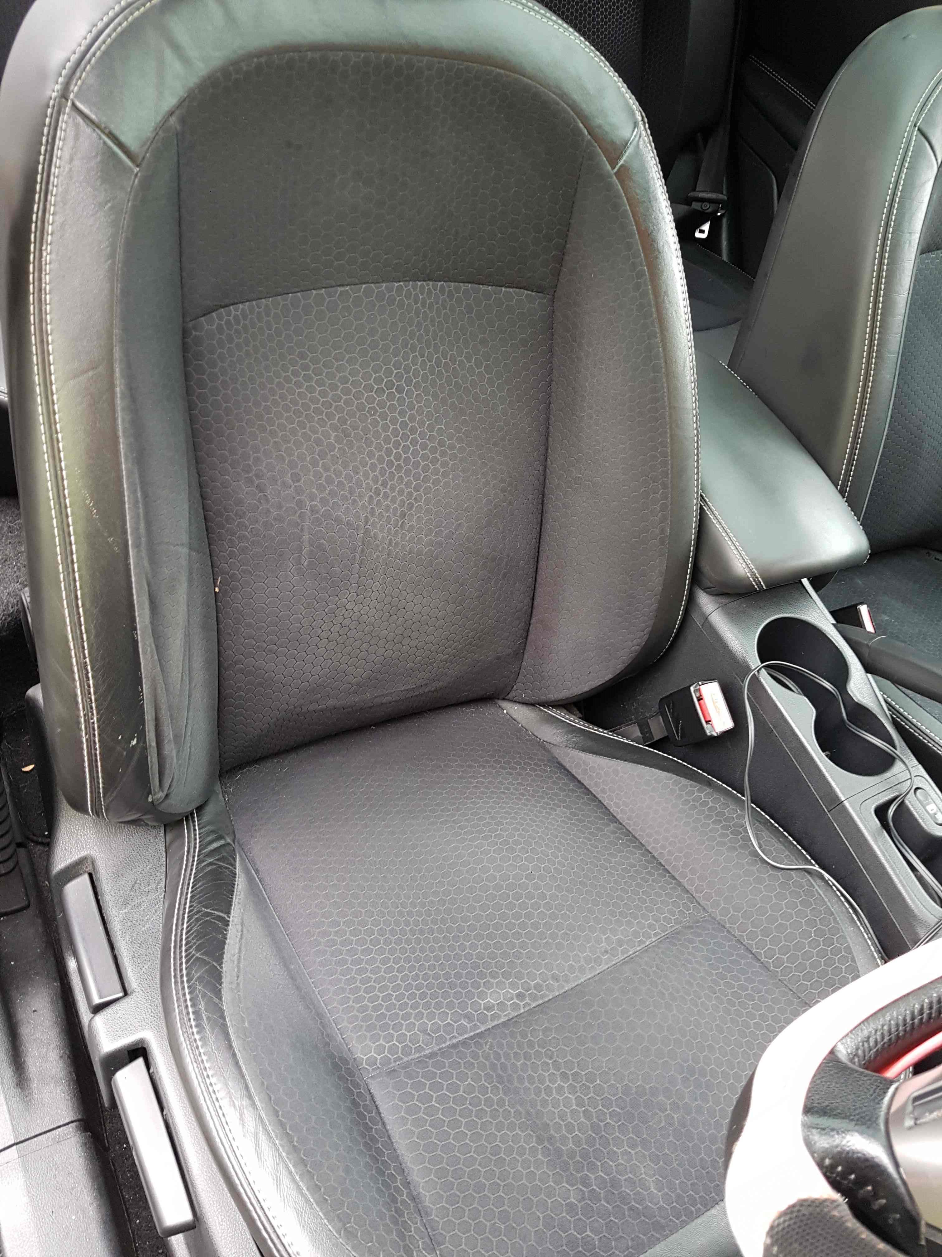 Thumb 5 Nissan Qashqai MK2 2013-2017 Half Leather Seats Driver Passenger Rear SET 