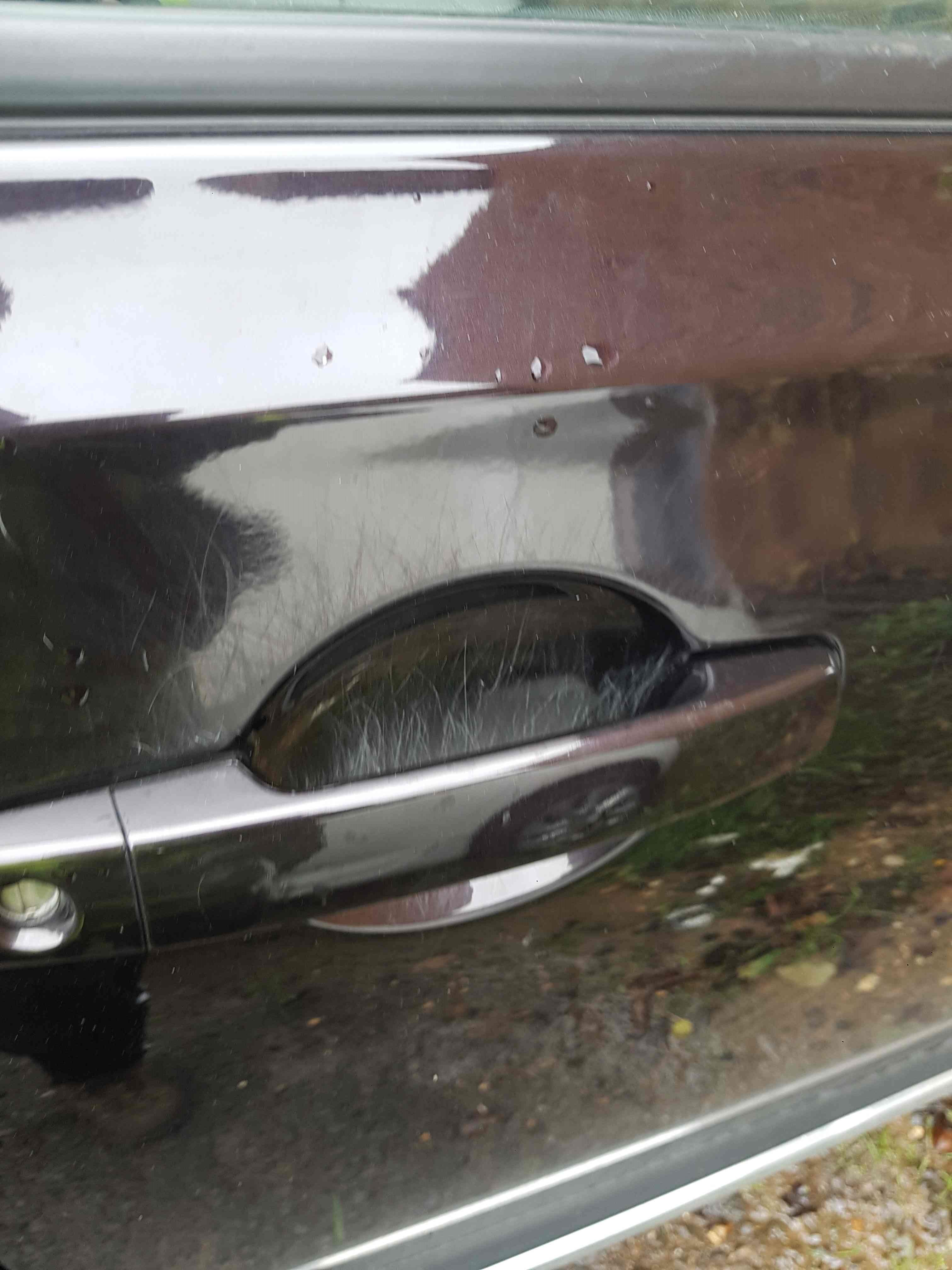 Thumb 5 Nissan Qashqai MK2 2013-2017 OSF Driver Front Door GAB Nightshade Purple 