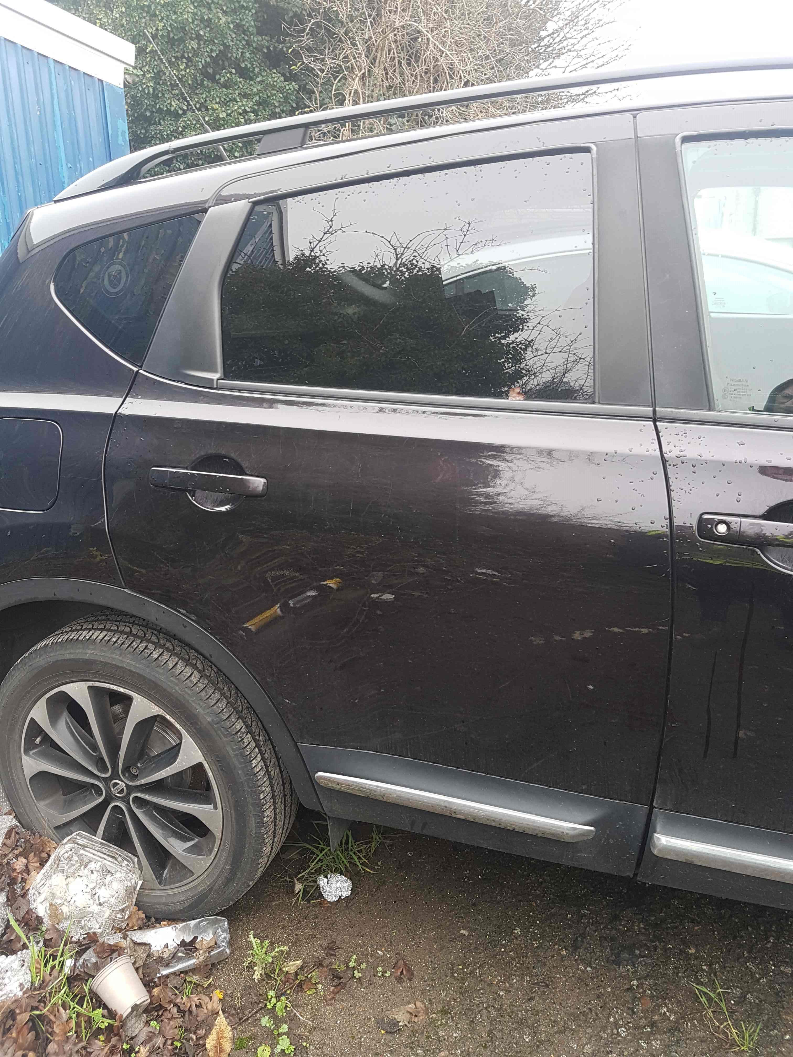 Thumb 3 Nissan Qashqai MK2 2013-2017 OSR Passenger Rear Door GAB Nightshade Purple