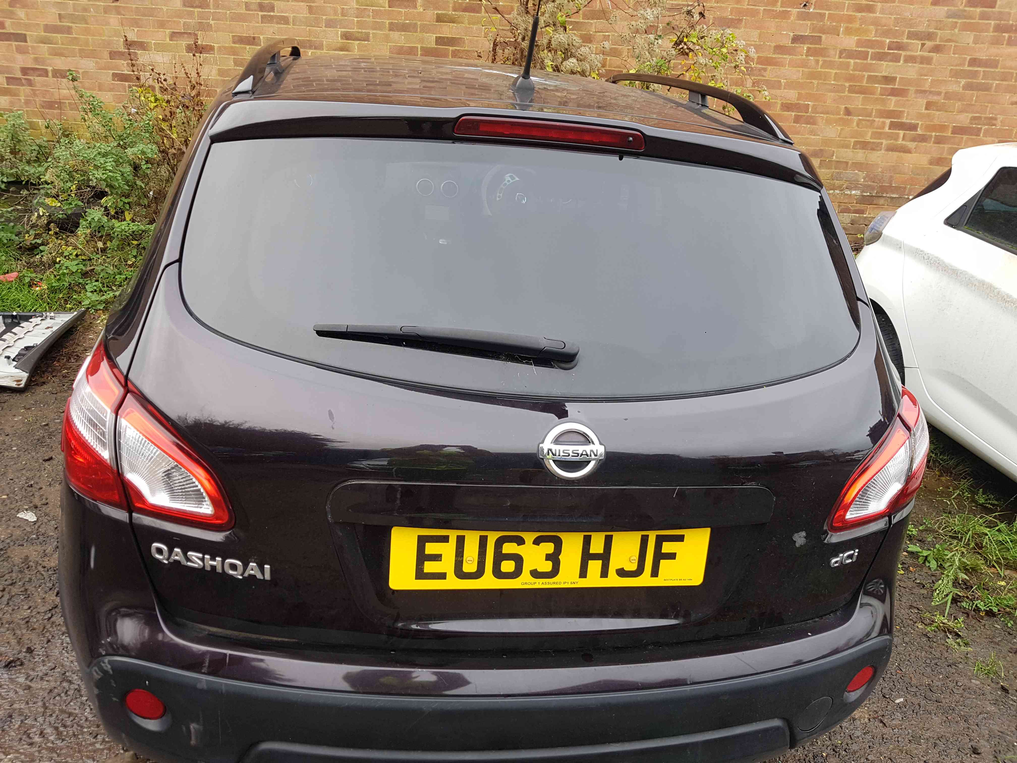 Thumb 6 Nissan Qashqai MK2 2013-2017 Rear Boot Tailgate Door GAB Nightshade Purple 360