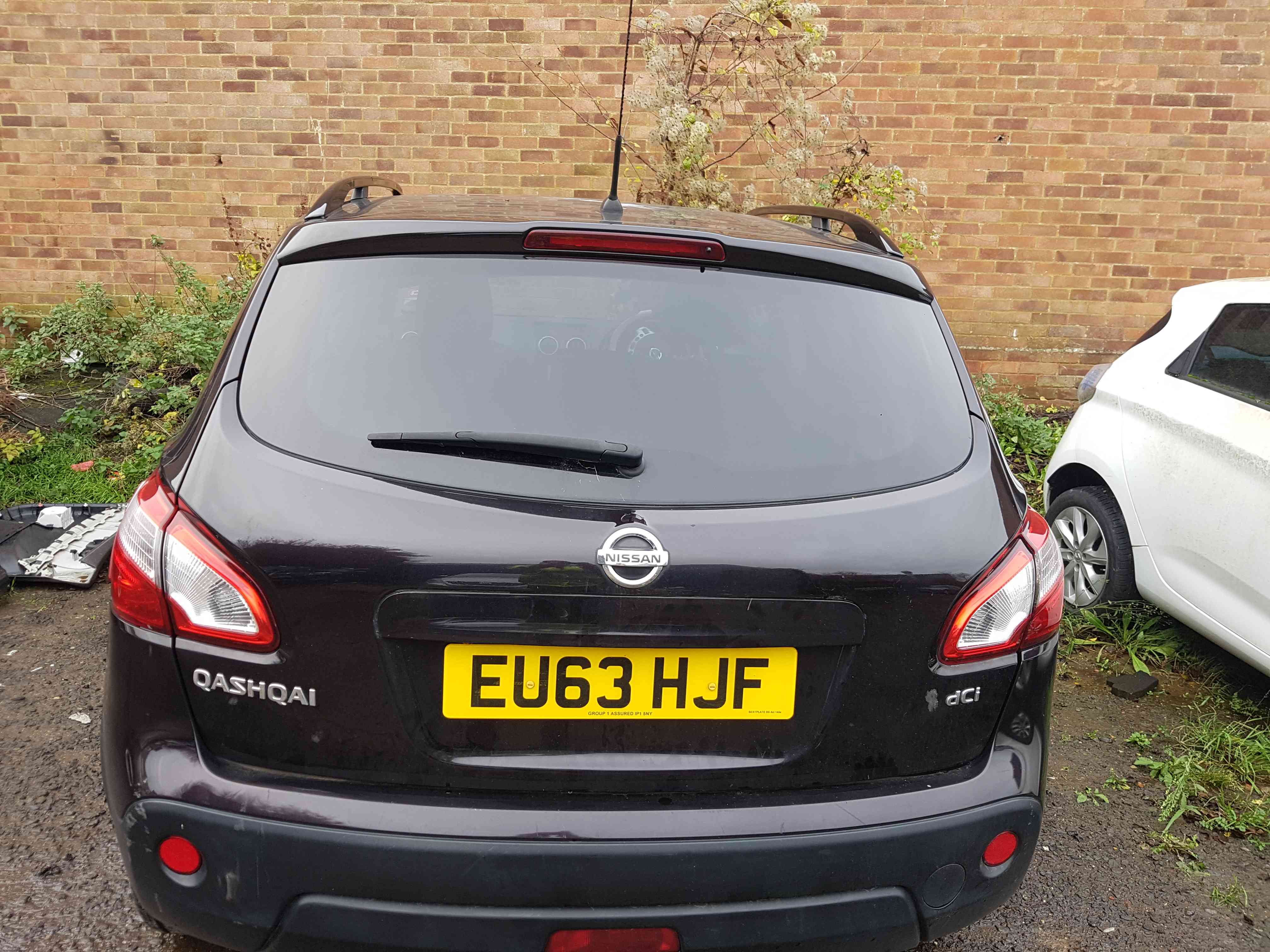 Nissan Qashqai MK2 2013-2017 Rear Boot Tailgate Door GAB Nightshade Purple 360