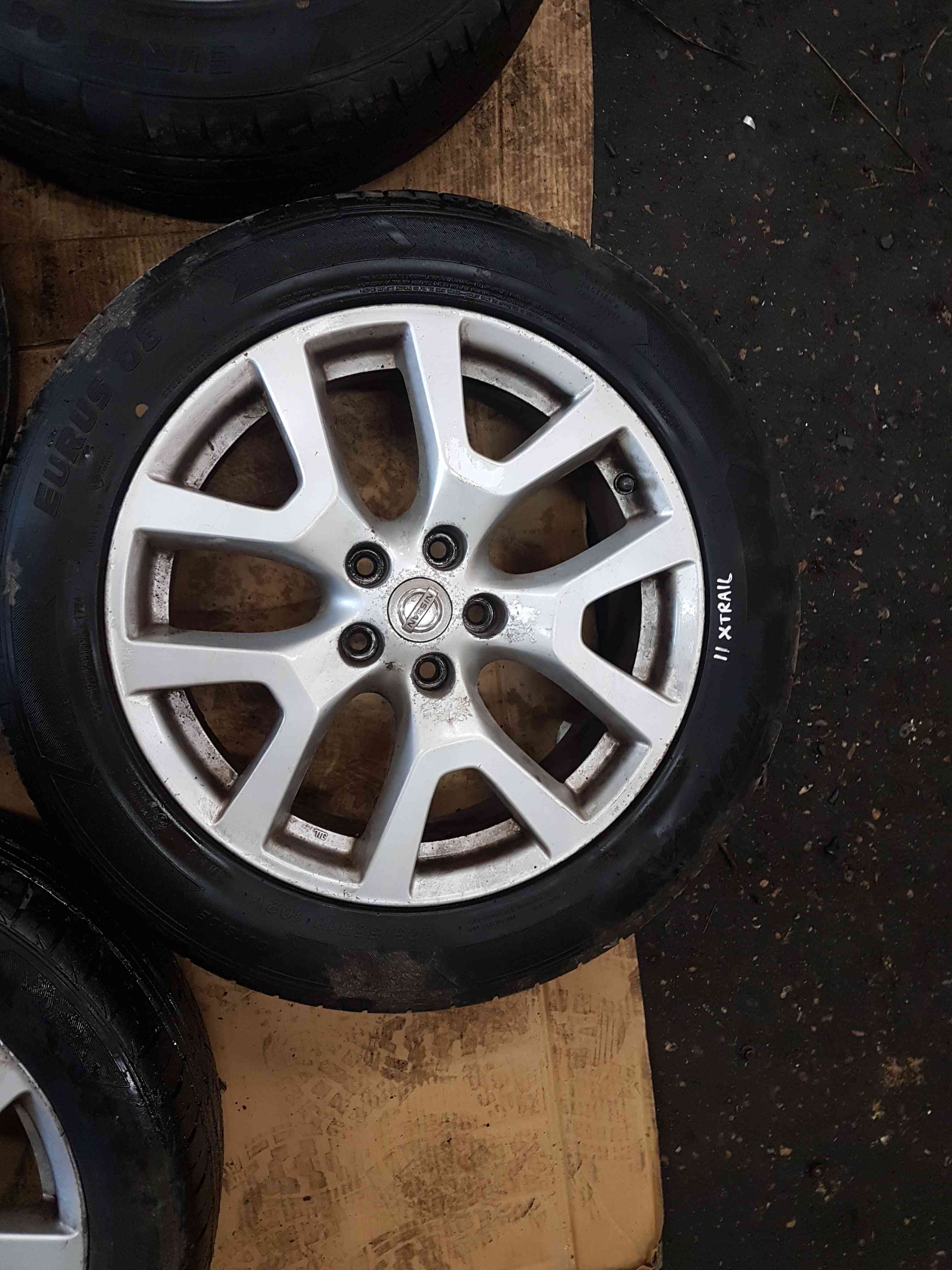 Thumb 4 Nissan X-Trail Tekna 2011-2014 Alloy Wheel 225 55 18 5Mm 4/5 SET X4