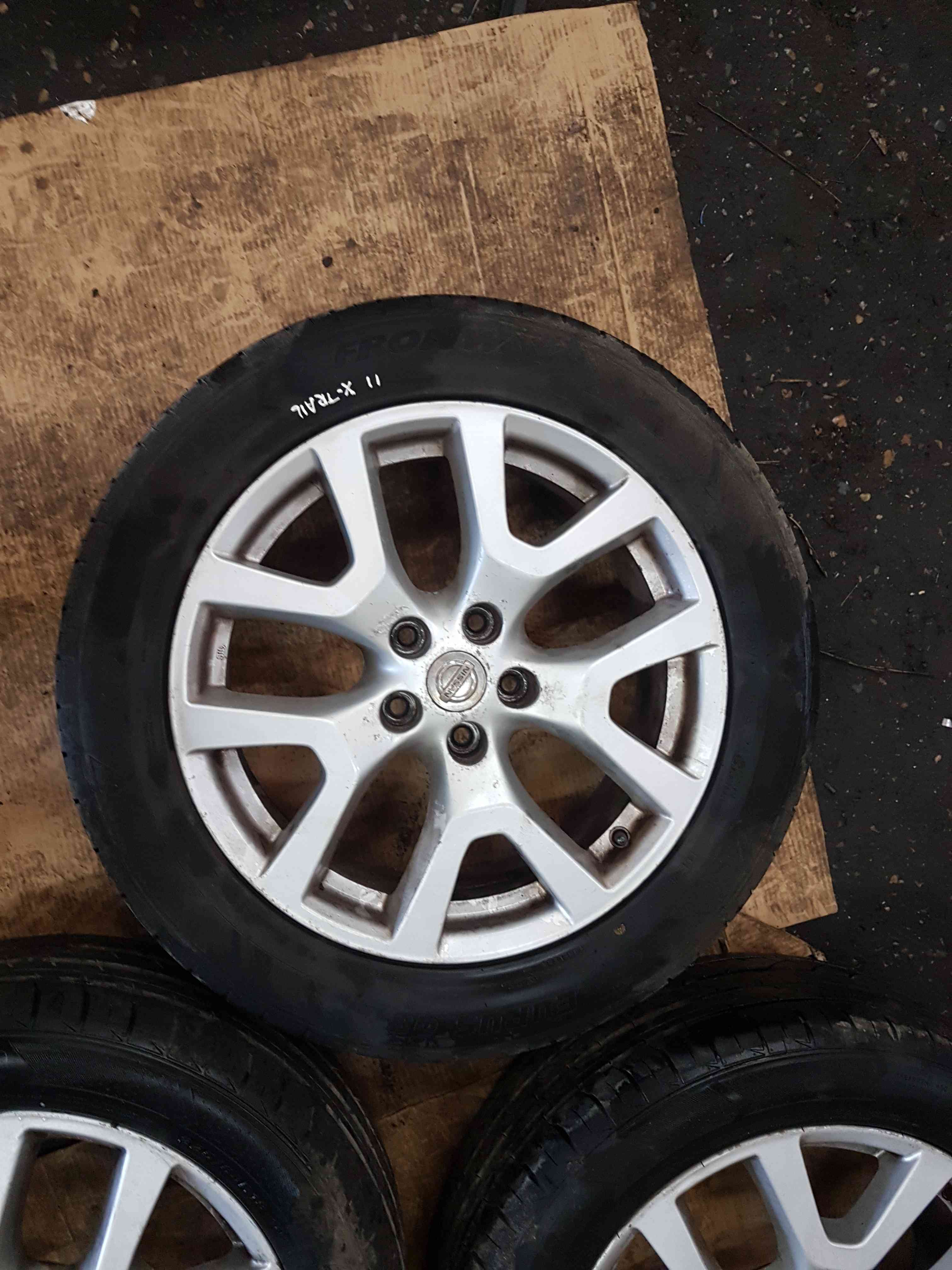 Thumb 5 Nissan X-Trail Tekna 2011-2014 Alloy Wheel 225 55 18 5Mm 4/5 SET X4