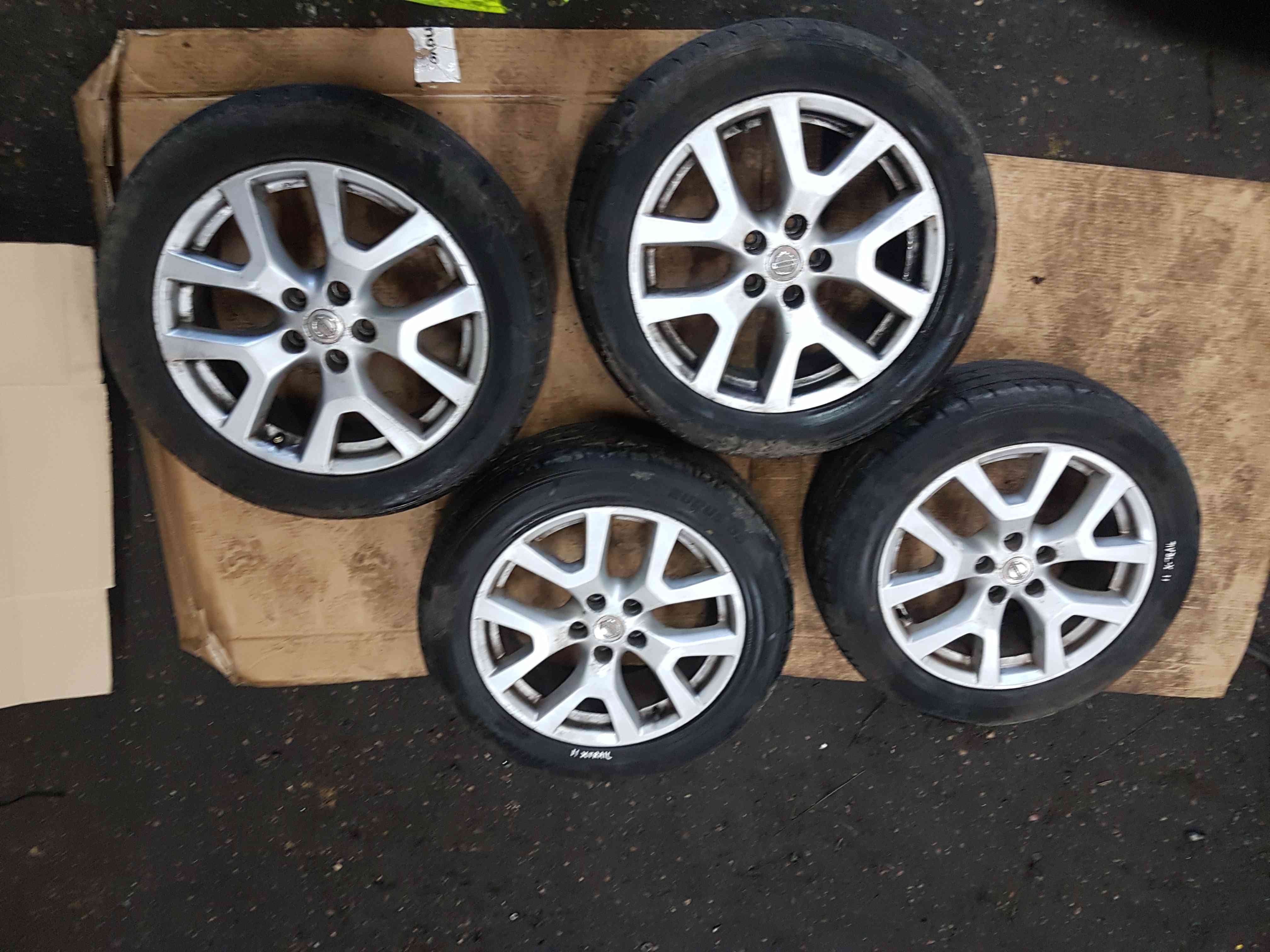 Thumb 7 Nissan X-Trail Tekna 2011-2014 Alloy Wheel 225 55 18 5Mm 4/5 SET X4