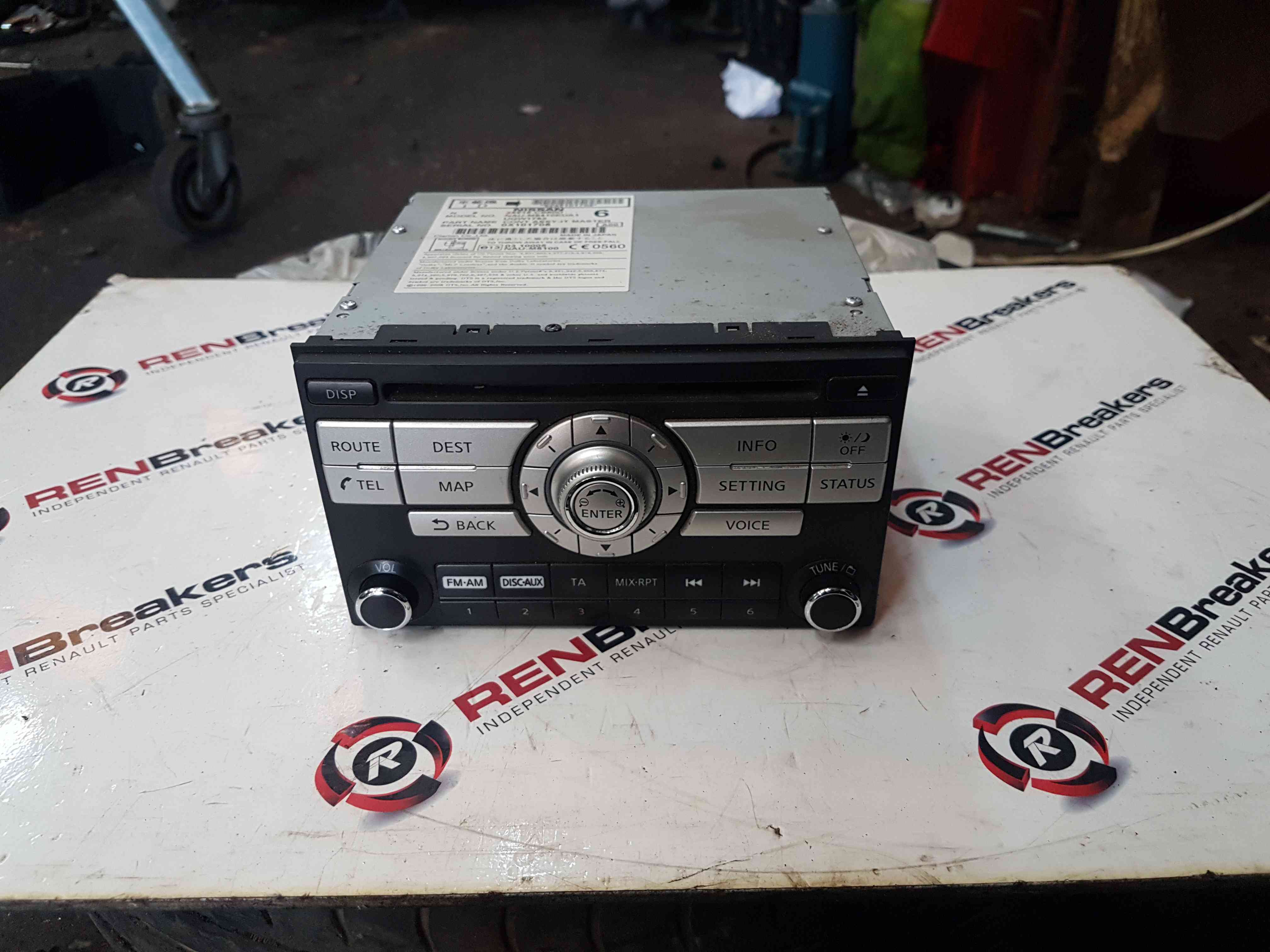 Thumb 7 Nissan X-Trail Tekna 2011-2014 Cd Player Radio 25915cs80d no code 