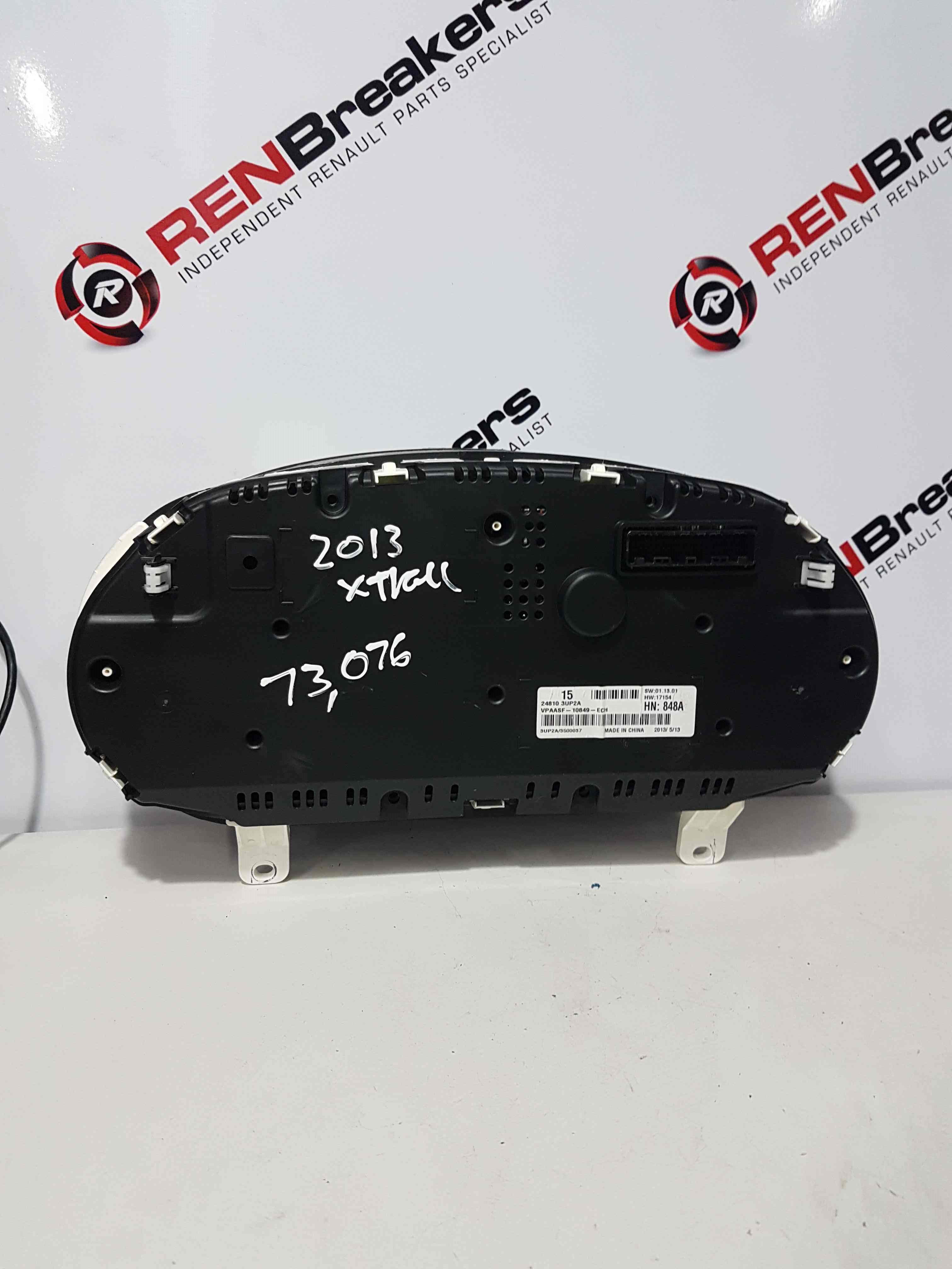 Thumb 3 Nissan X-Trail Tekna 2011-2014 Diesel Speedometer Instrument Cluster 248103Up2a