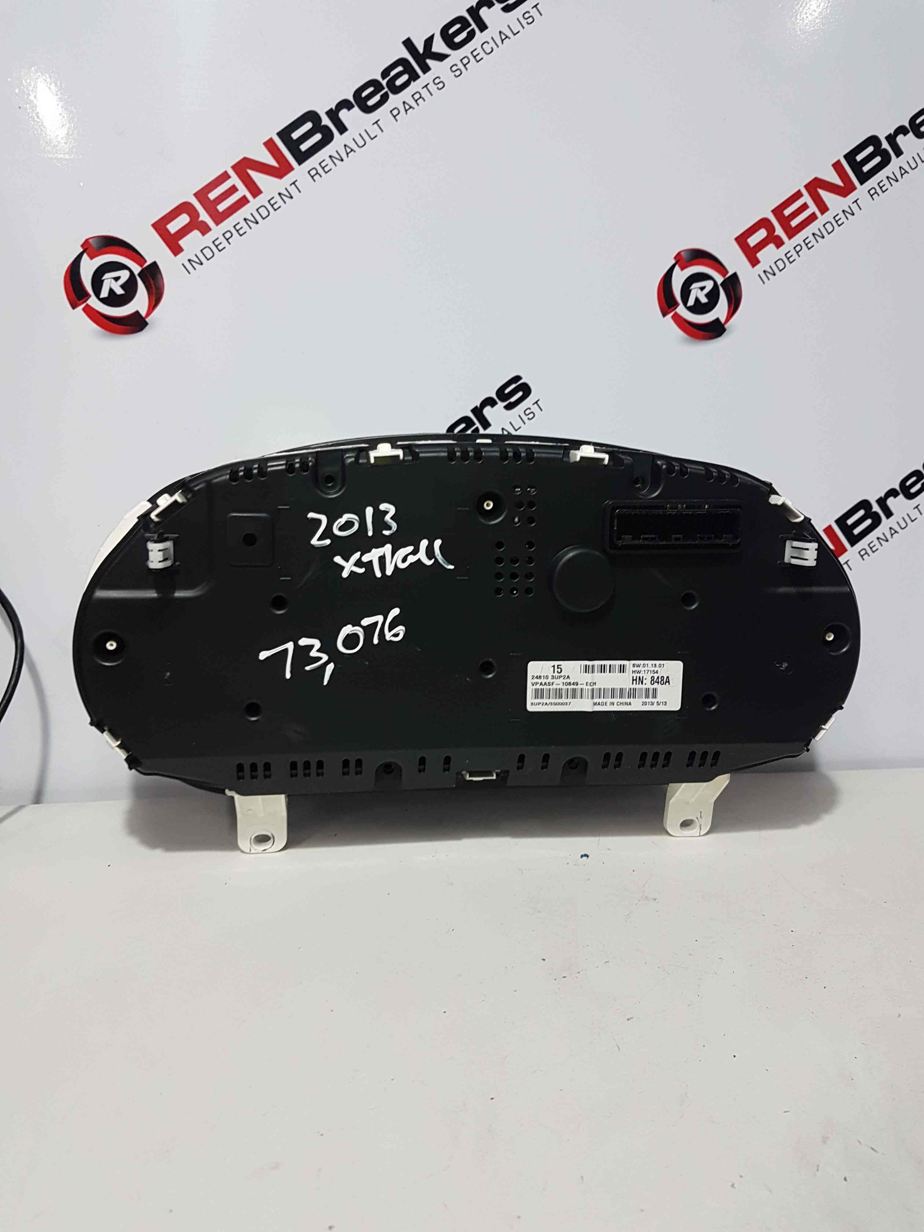 Thumb 4 Nissan X-Trail Tekna 2011-2014 Diesel Speedometer Instrument Cluster 248103Up2a