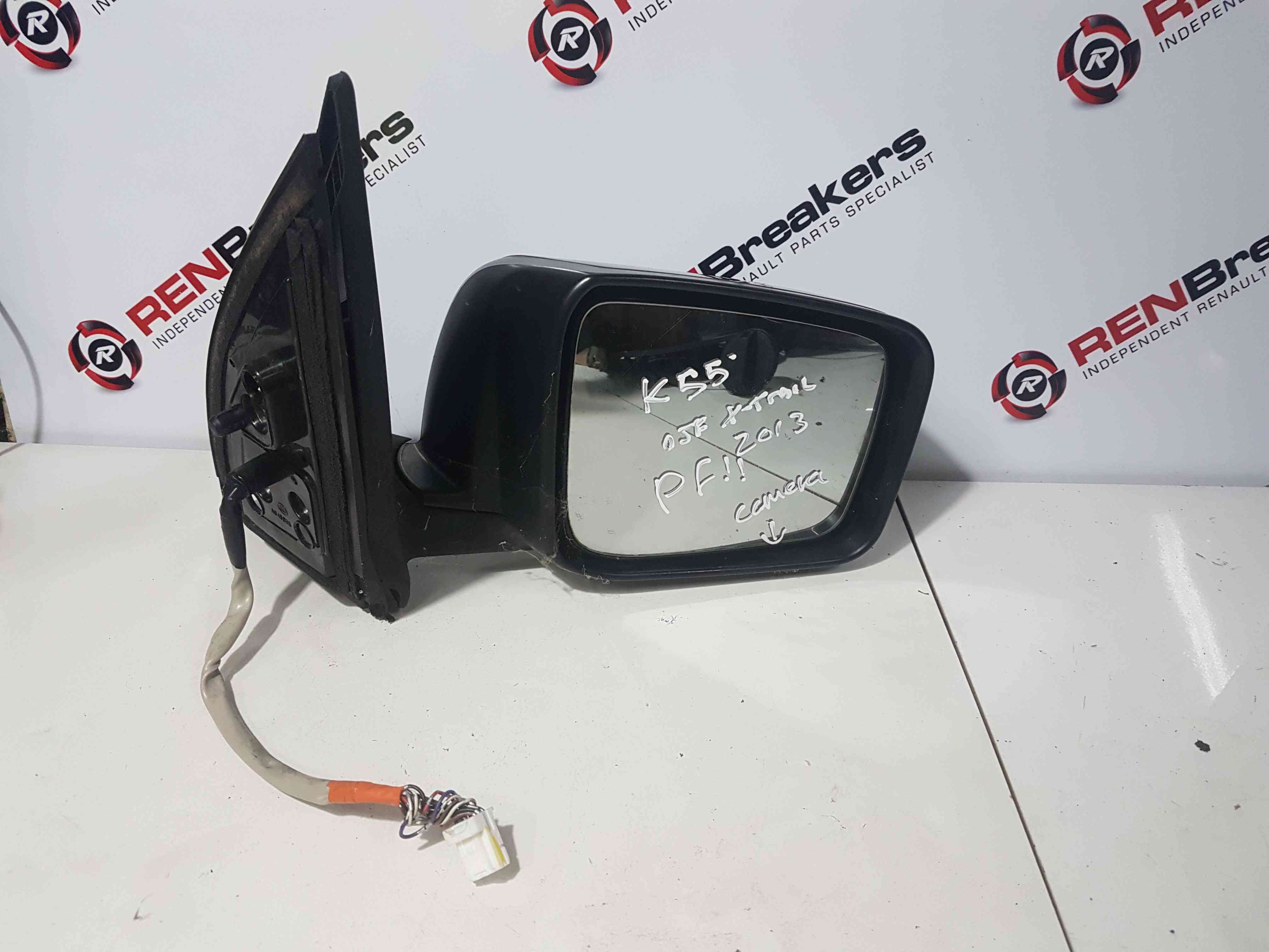 Thumb 2 Nissan X-Trail Tekna 2011-2014 Drivers Os Wing Mirror Brown With Camera K55