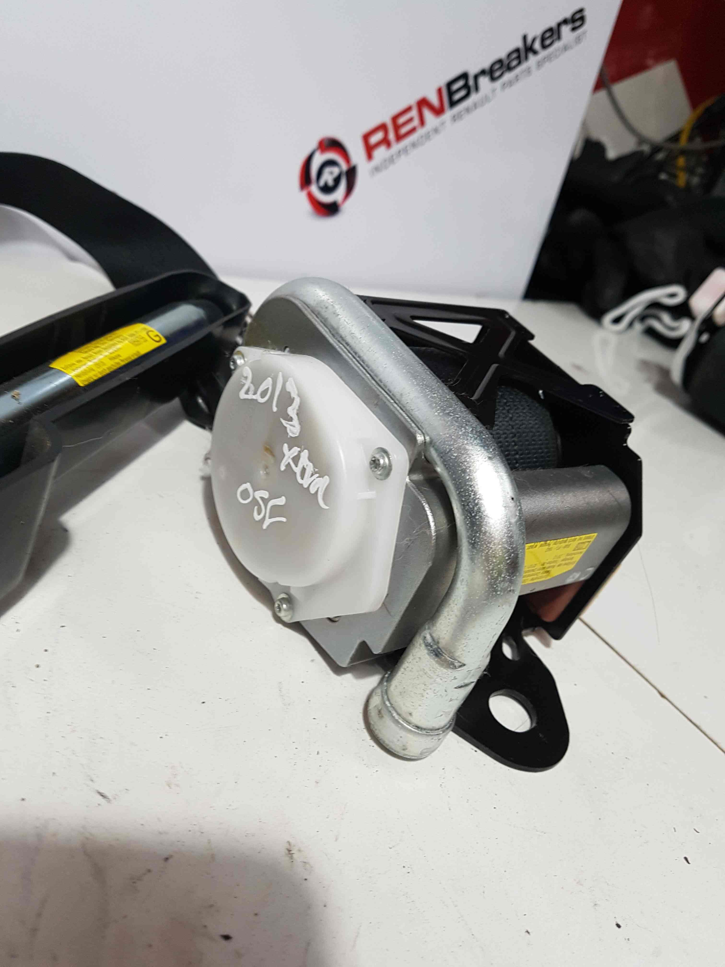 Thumb 5 Nissan X-Trail Tekna 2011-2014 OSF Drivers Front Seat Belt + Tensioner