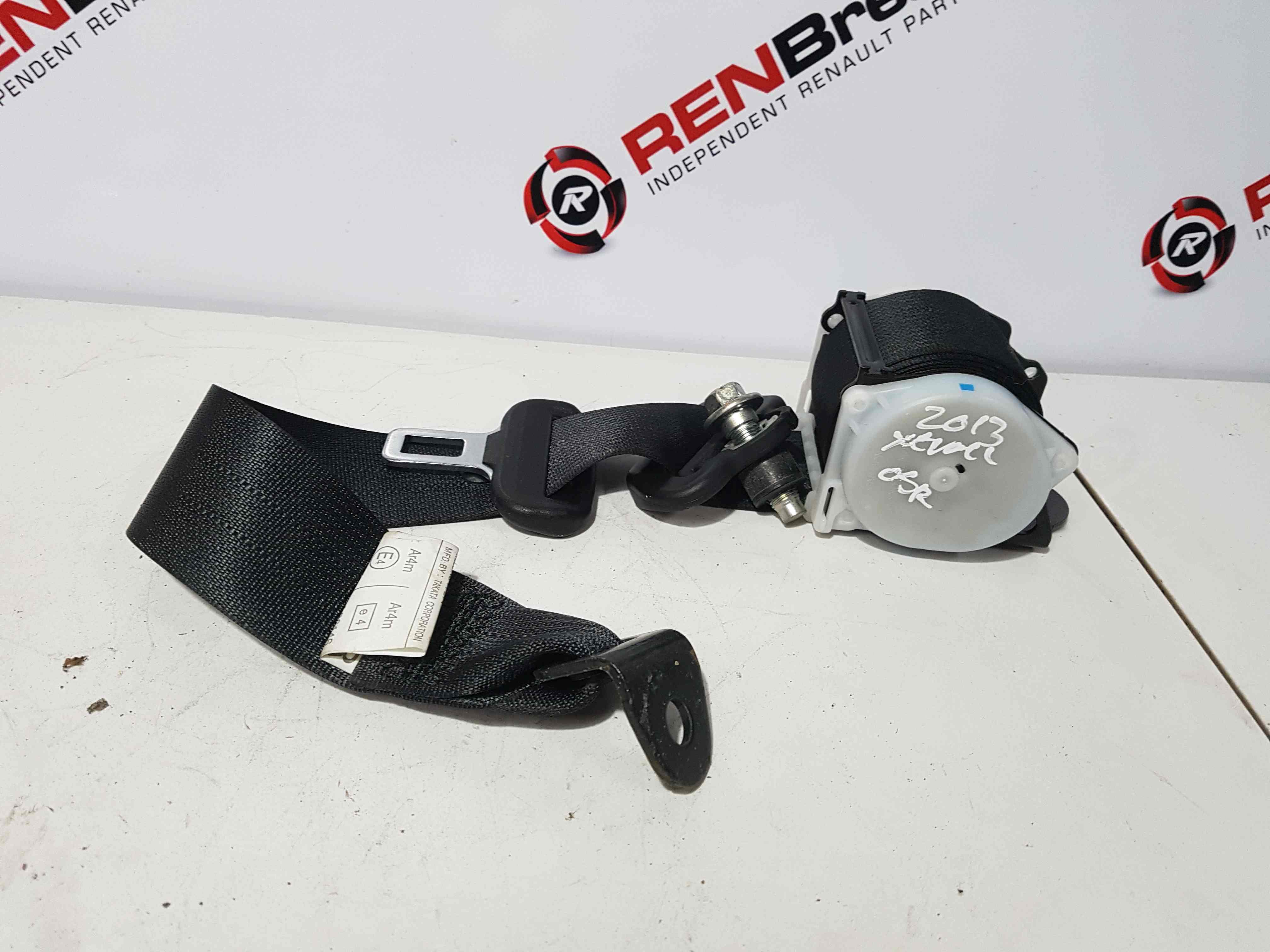 Thumb 2 Nissan X-Trail Tekna 2011-2014 OSR Drivers Rear Seat Belt + Tensioner