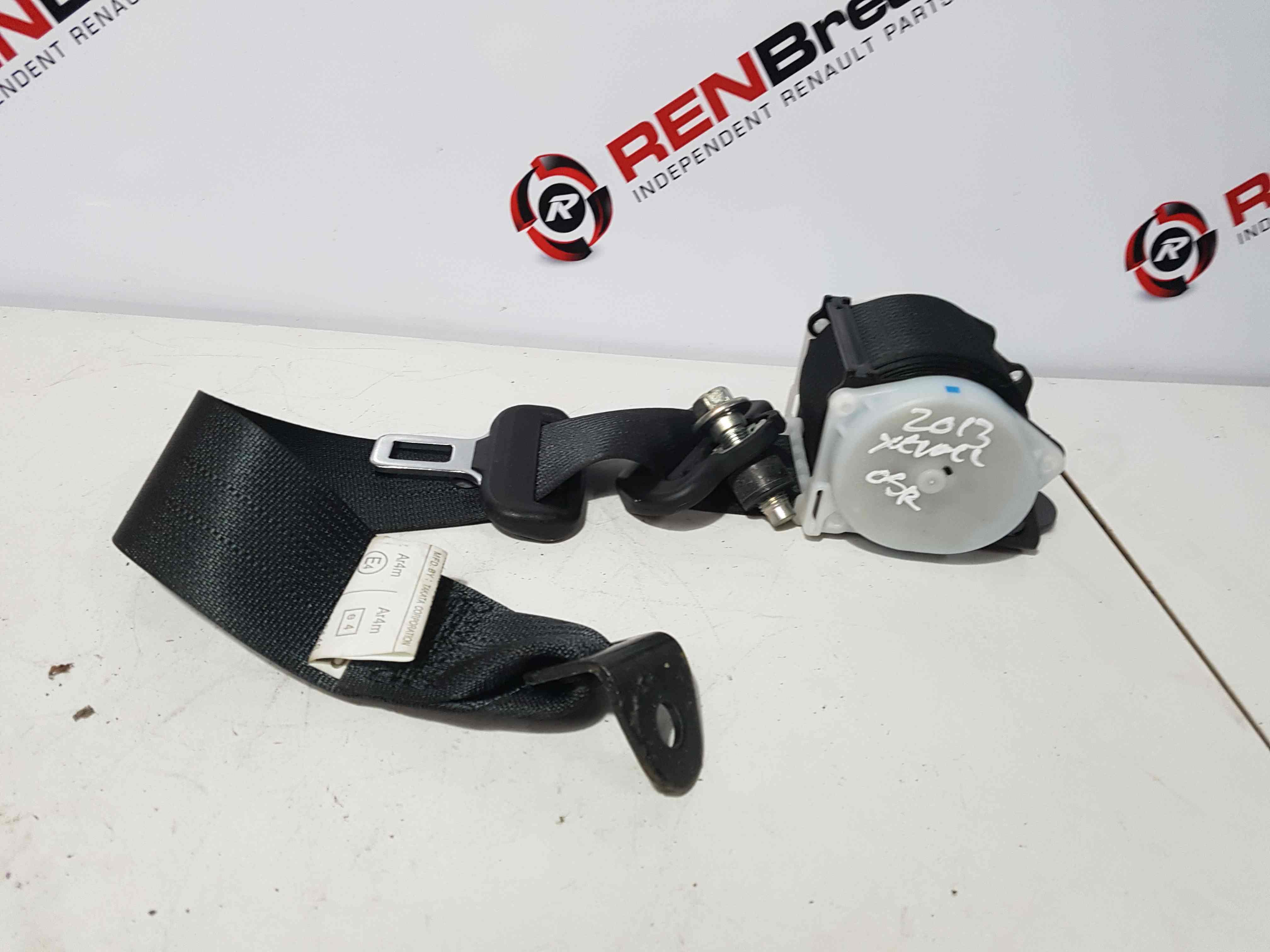 Nissan X-Trail Tekna 2011-2014 OSR Drivers Rear Seat Belt + Tensioner