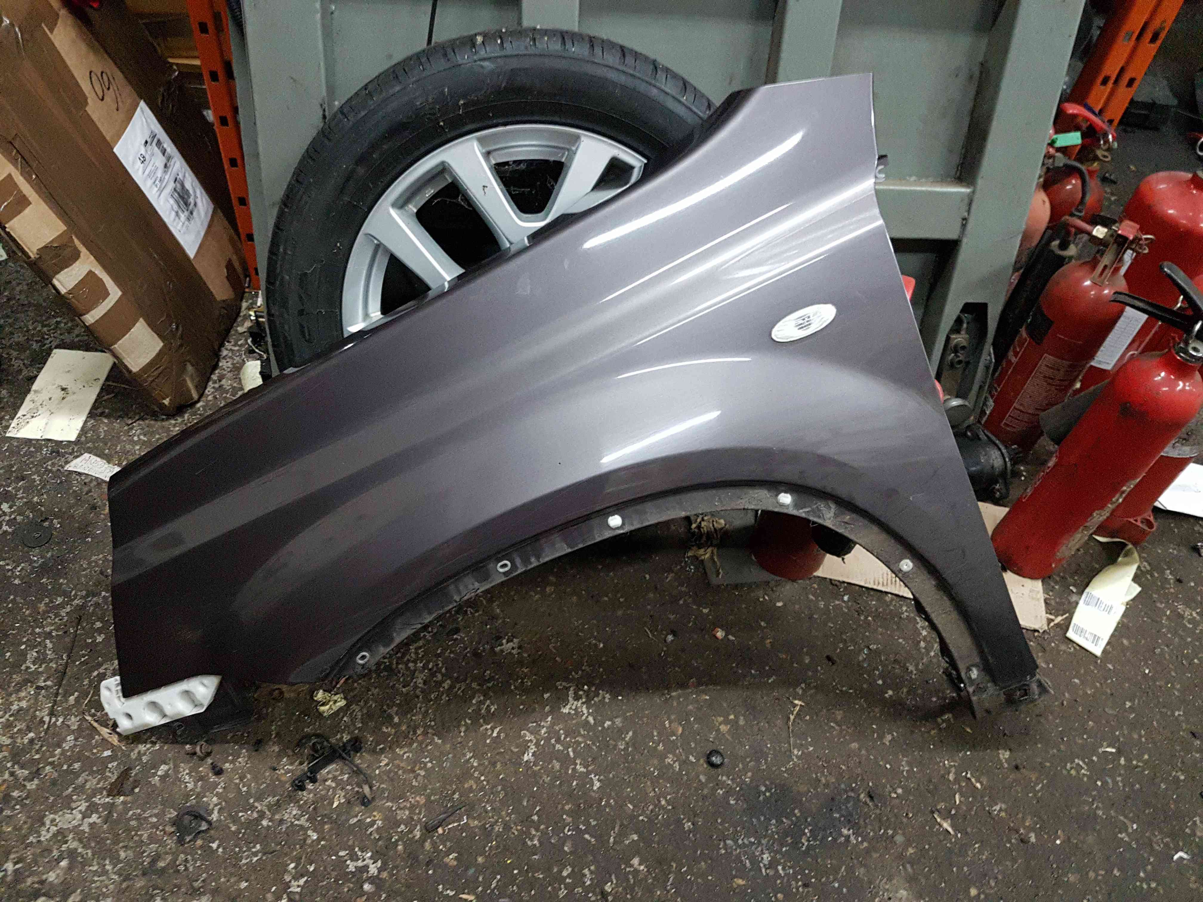 Thumb 3 Nissan X-Trail Tekna 2011-2014 Passenger Ns Wing Brown K55