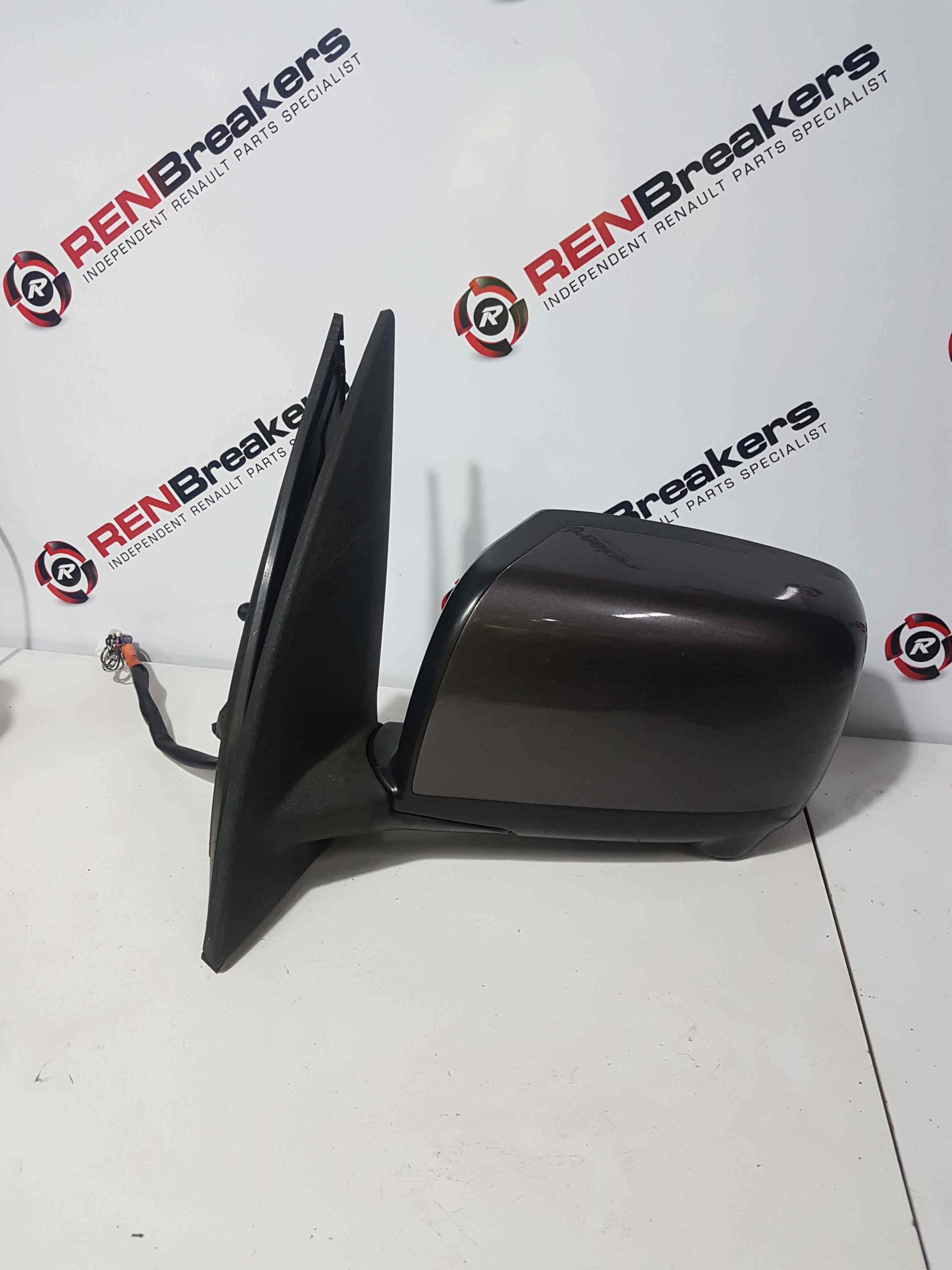 Thumb 3 Nissan X-Trail Tekna 2011-2014 Passenger Ns Wing Mirror Brown With Camera K55