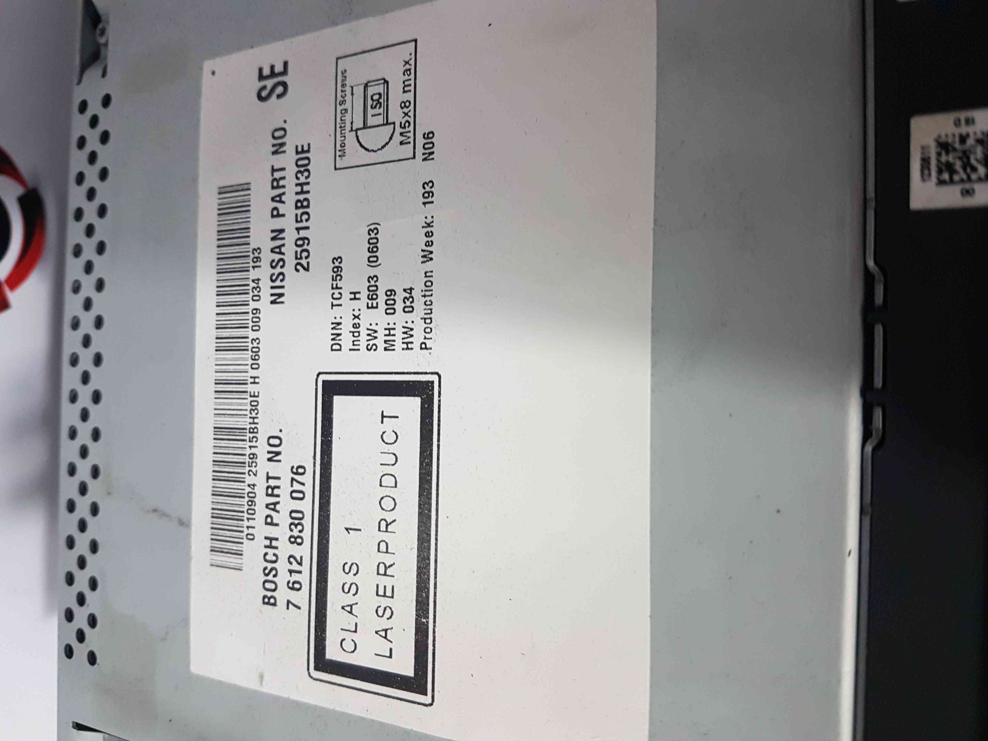 Thumb 6 Nissan X-Trail Tekna 2011-2014 Rear Boot Bootlid Tailgate K55 7612830076