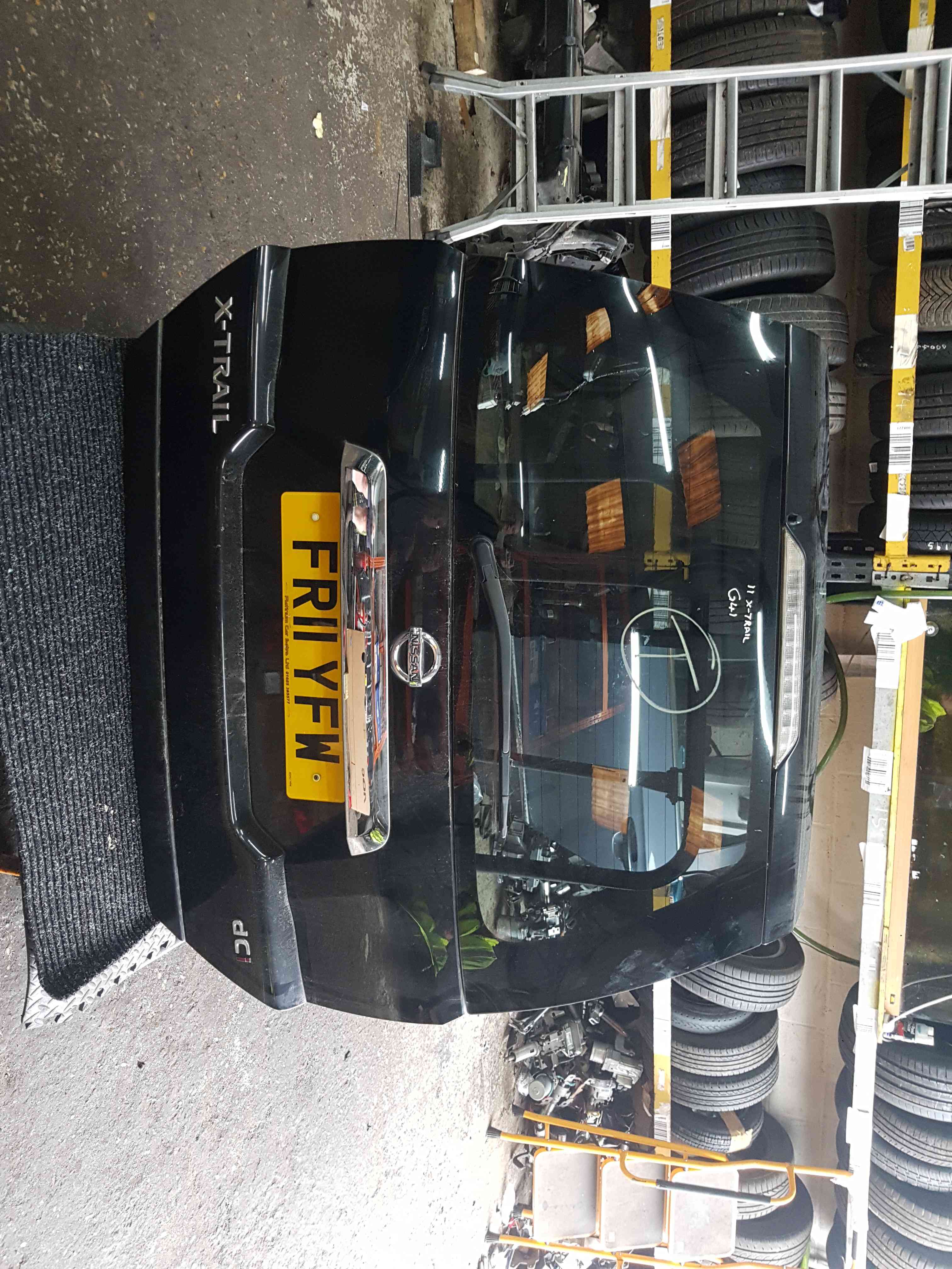 Thumb 6 Nissan X-Trail Tekna 2011-2014 Rear Tailgate Boot Black G41