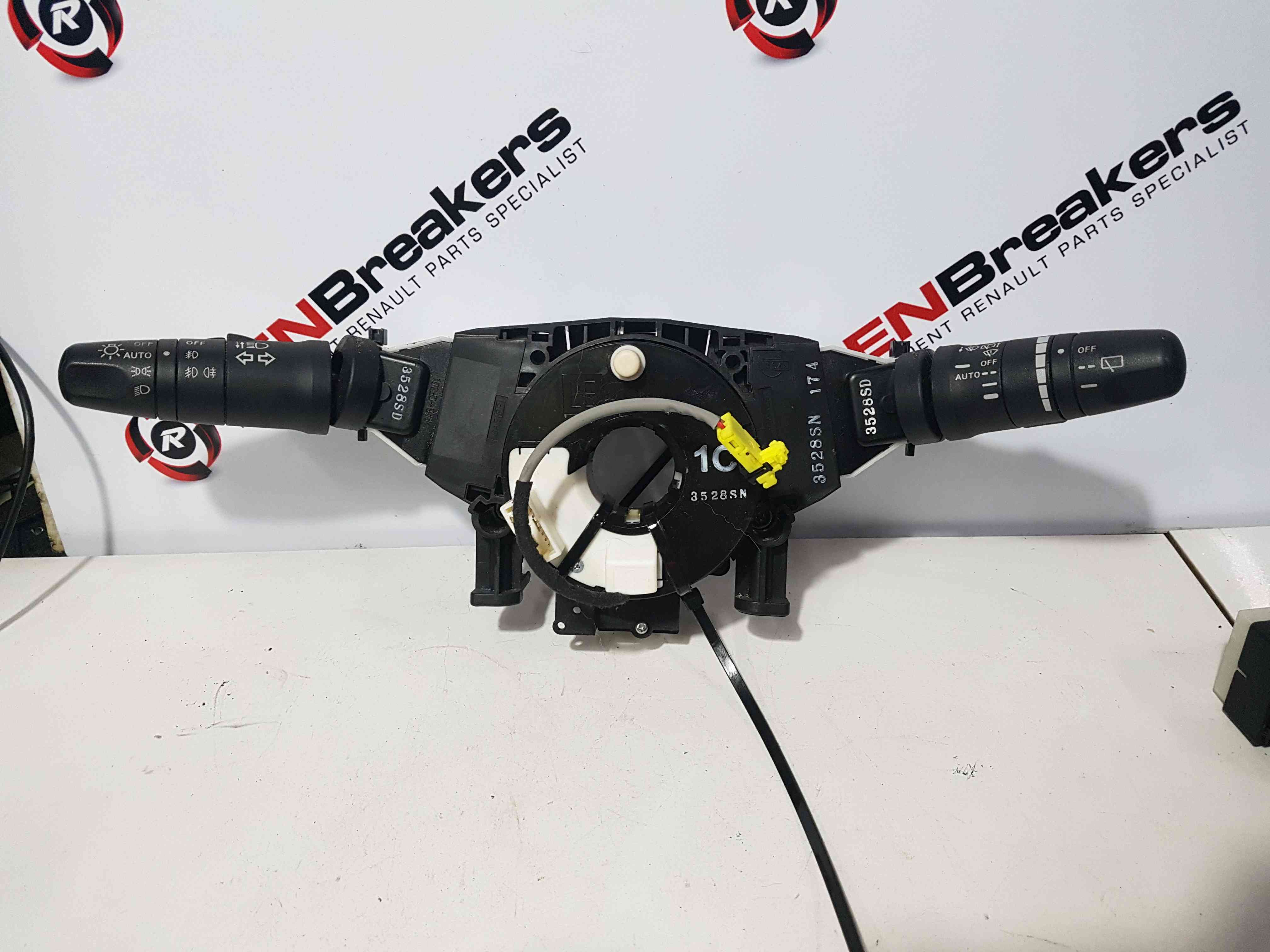 Thumb 10 Nissan X-Trail Tekna 2011-2014 Steering Wheel Stalk Squib  Indicator Washer