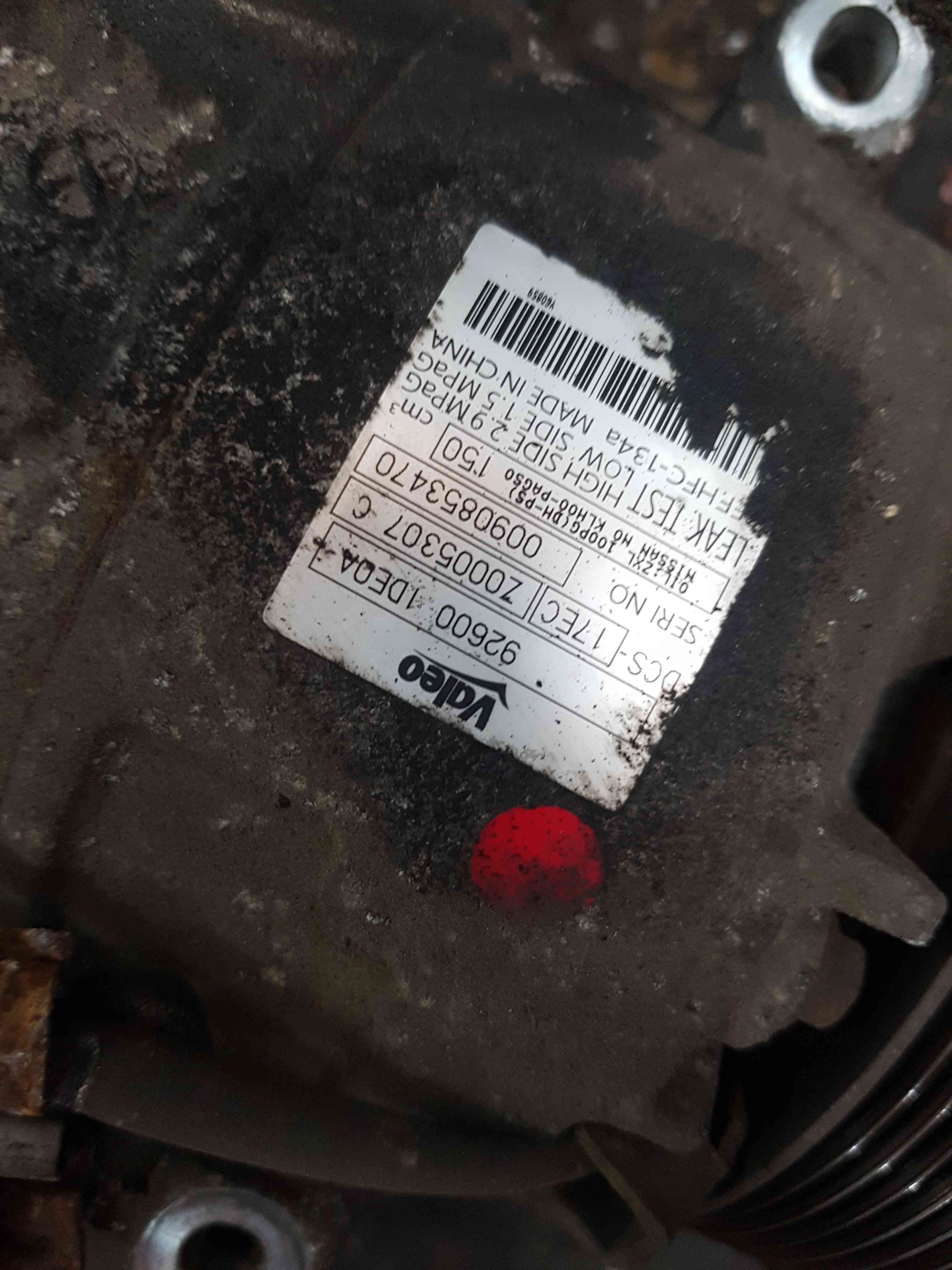 Thumb 6 Nissan X-Trail Tekna 2011-2014 T31 2.0 DCI Aircon Pump Compressor Unit