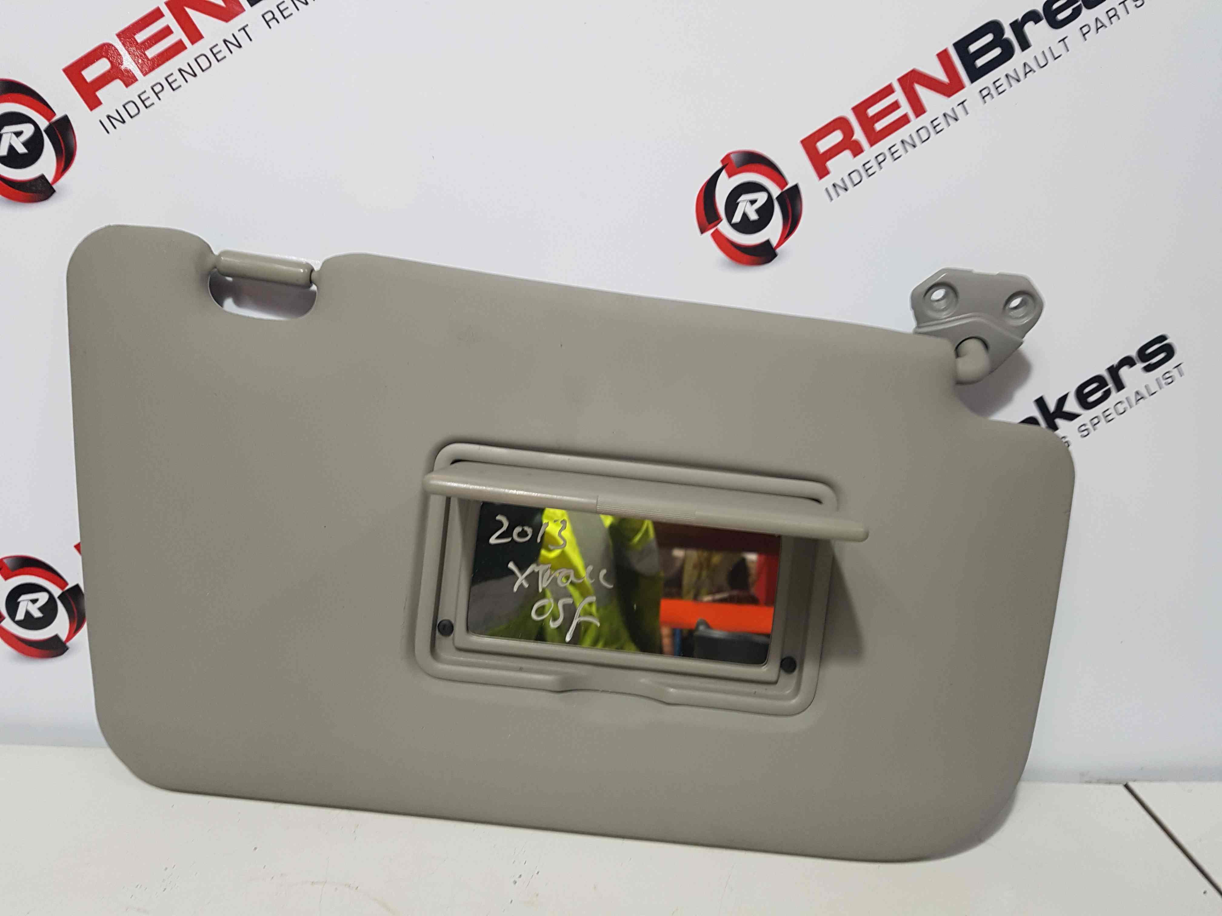 Thumb 7 Nissan X-Trail Tekna T31 2011-2014 OSF Drivers Front SUN Visor