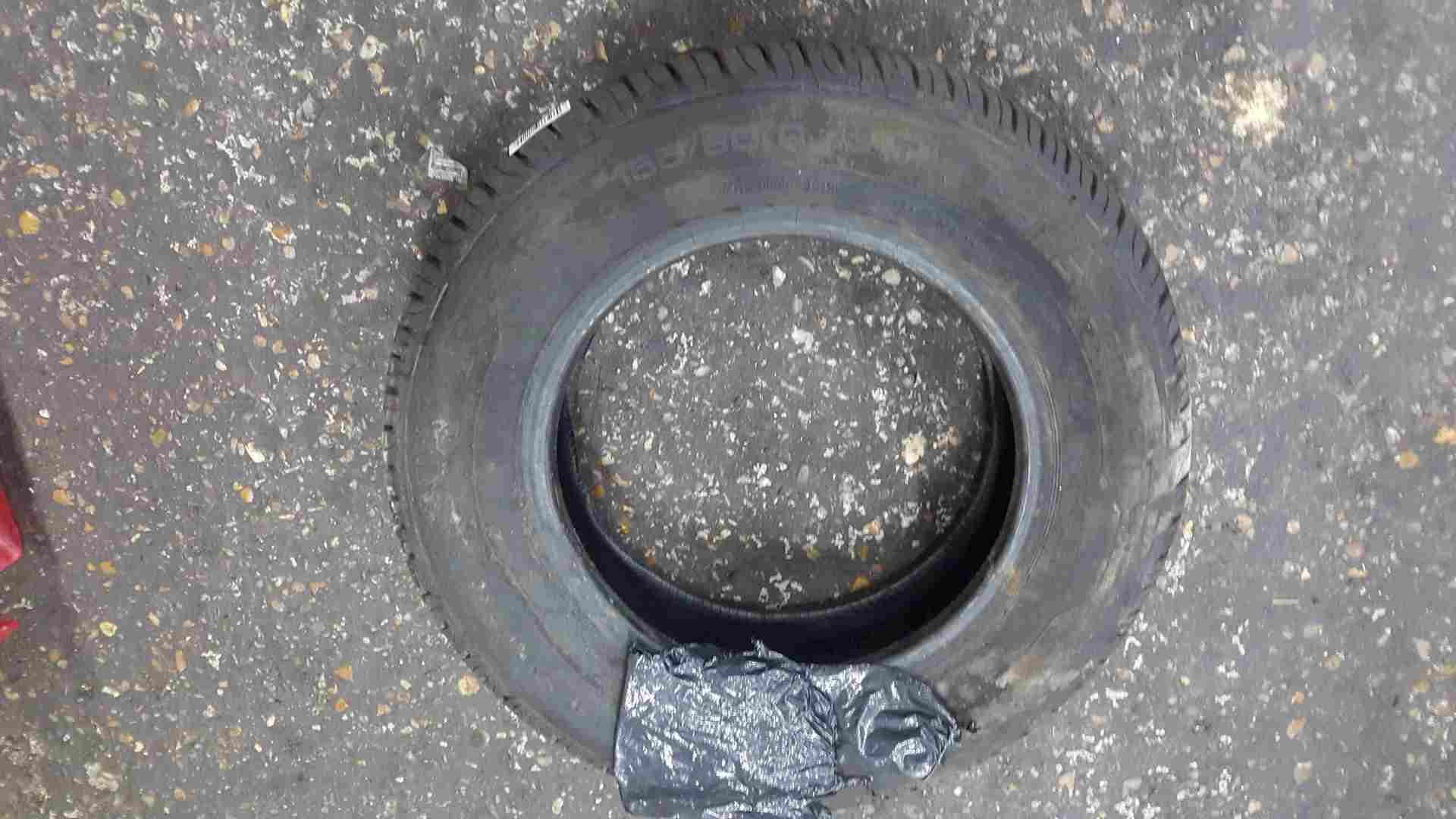 Part Worn Tyre 155 80 13 7mm