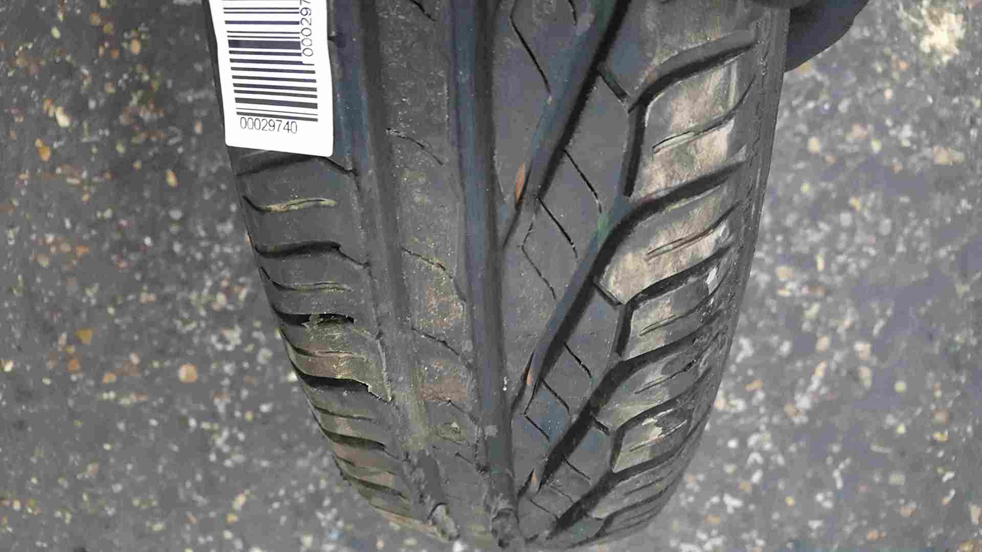 Thumb 3 Part Worn Tyre 155 80 13 7mm