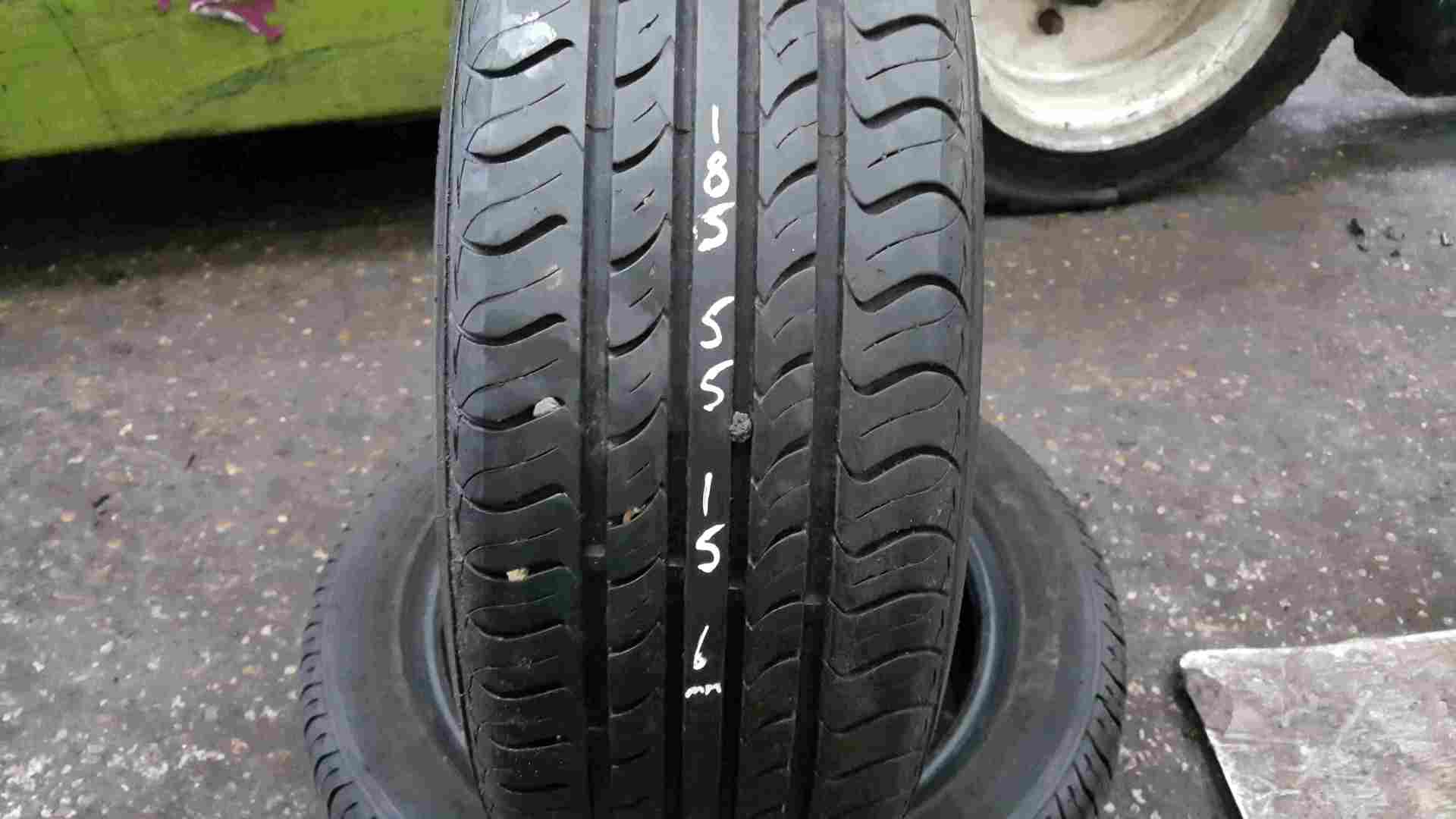 Thumb 2 Part Worn Tyre 185 55 15 6mm X2