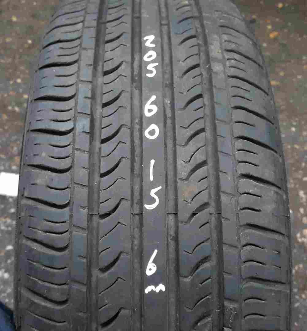 Thumb 2 Part Worn Tyre 205 60 15 6mm Tread