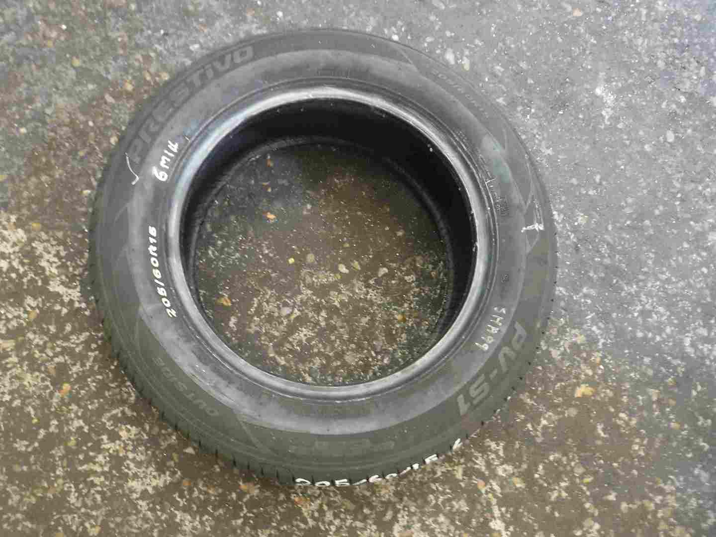 Part Worn Tyre 205 60 15 6mm Tread