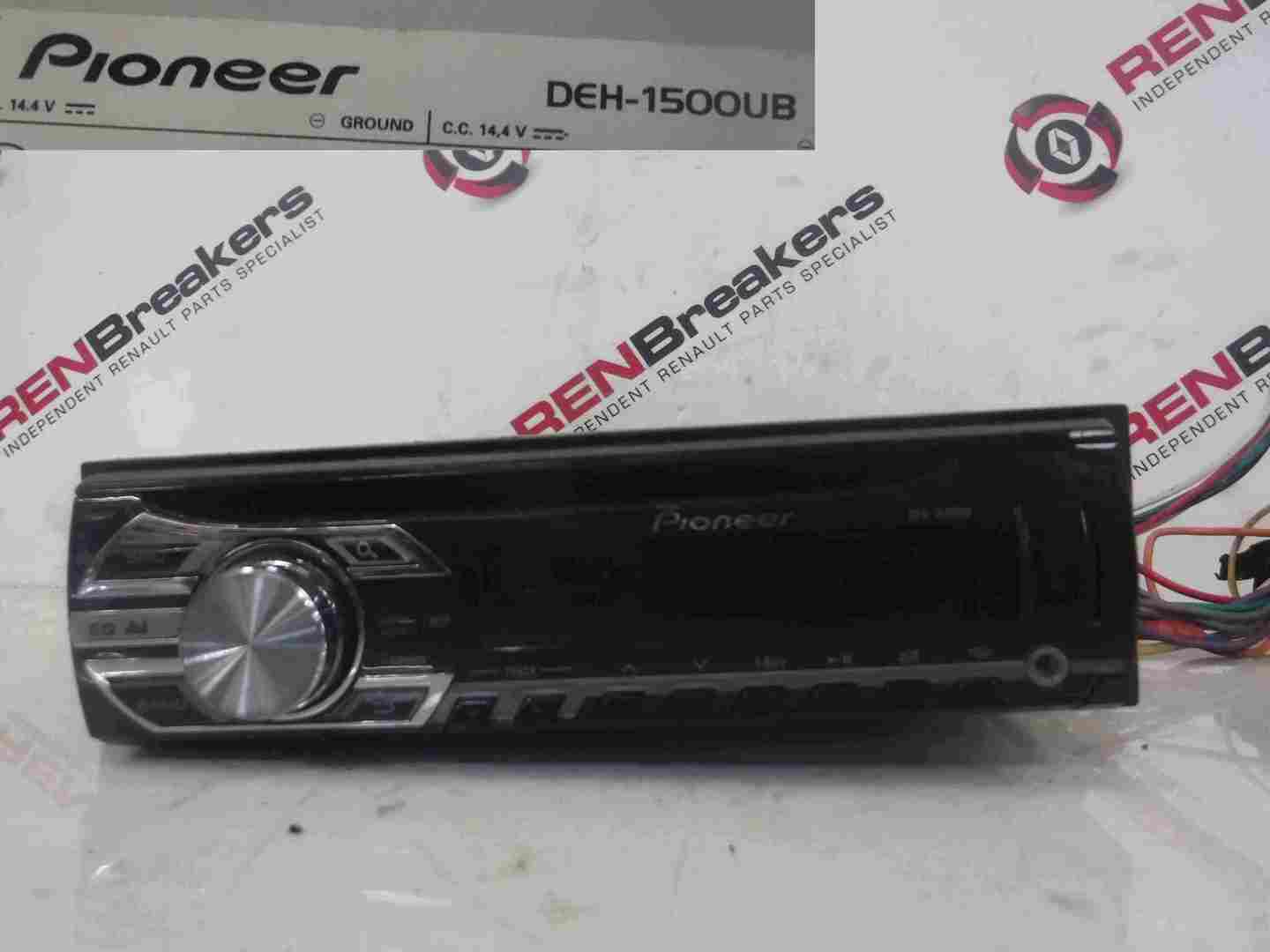 Pioneer Radio Cd Player USB Port DEH-1500UB