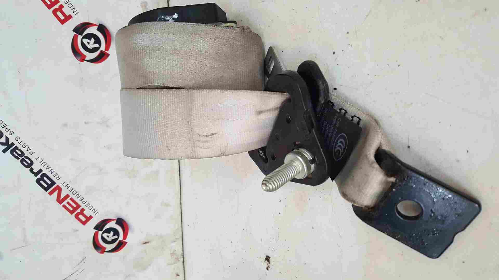 Thumb 2 Renault  Scenic 2003-2009 Passenger NSR Rear Seat Belt Light Colour 888415677R