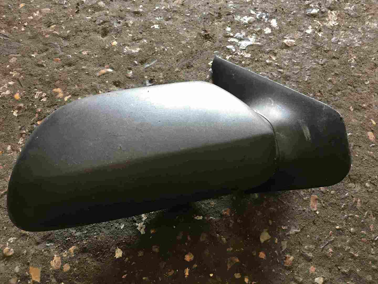 Renault 1988-1996 R19 Drivers OS Wing Mirror Plain Black