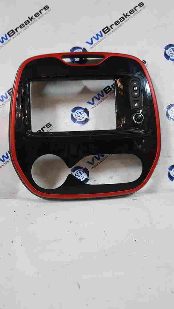 Thumb 2 Renault Captur  2013-2019 Centre Dashboard Gloss Black RED Trim  253B08825R
