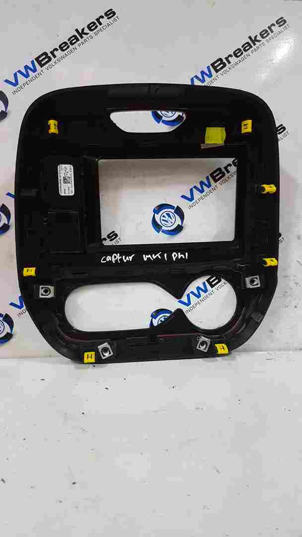 Thumb 4 Renault Captur  2013-2019 Centre Dashboard Gloss Black RED Trim  253B08825R
