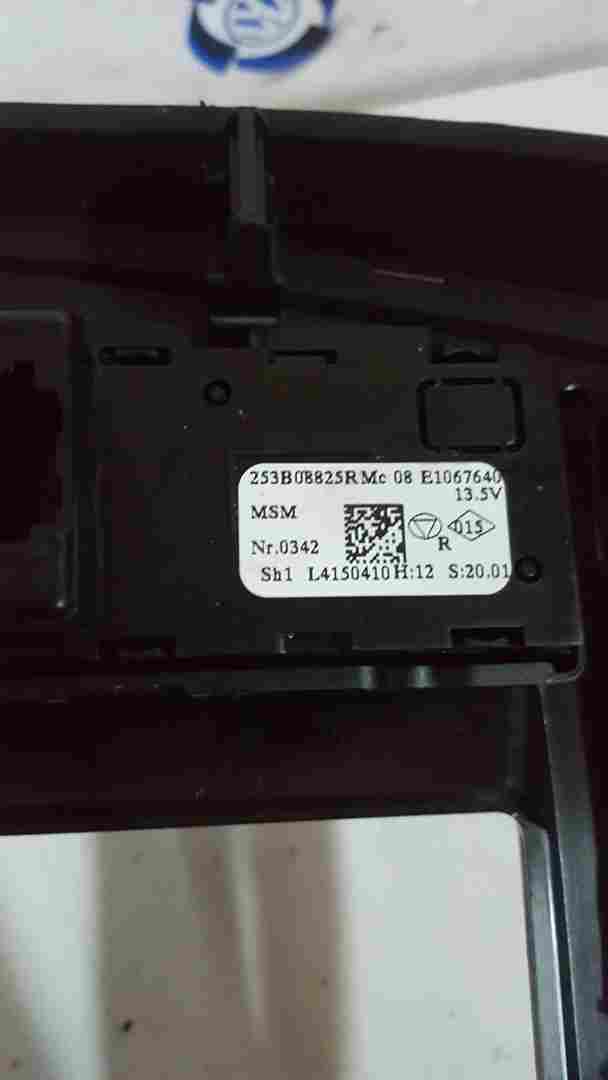 Thumb 7 Renault Captur  2013-2019 Centre Dashboard Gloss Black RED Trim  253B08825R