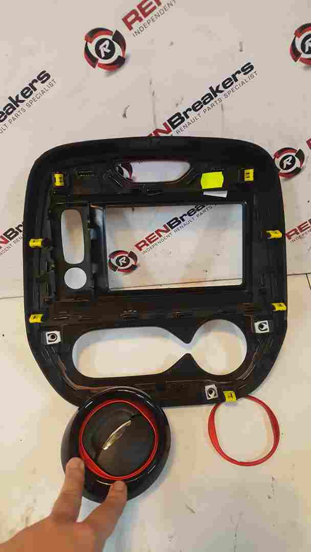 Thumb 5 Renault Captur  2013-2019 Centre Dashboard Gloss Black RED Trim SET  253B08825r
