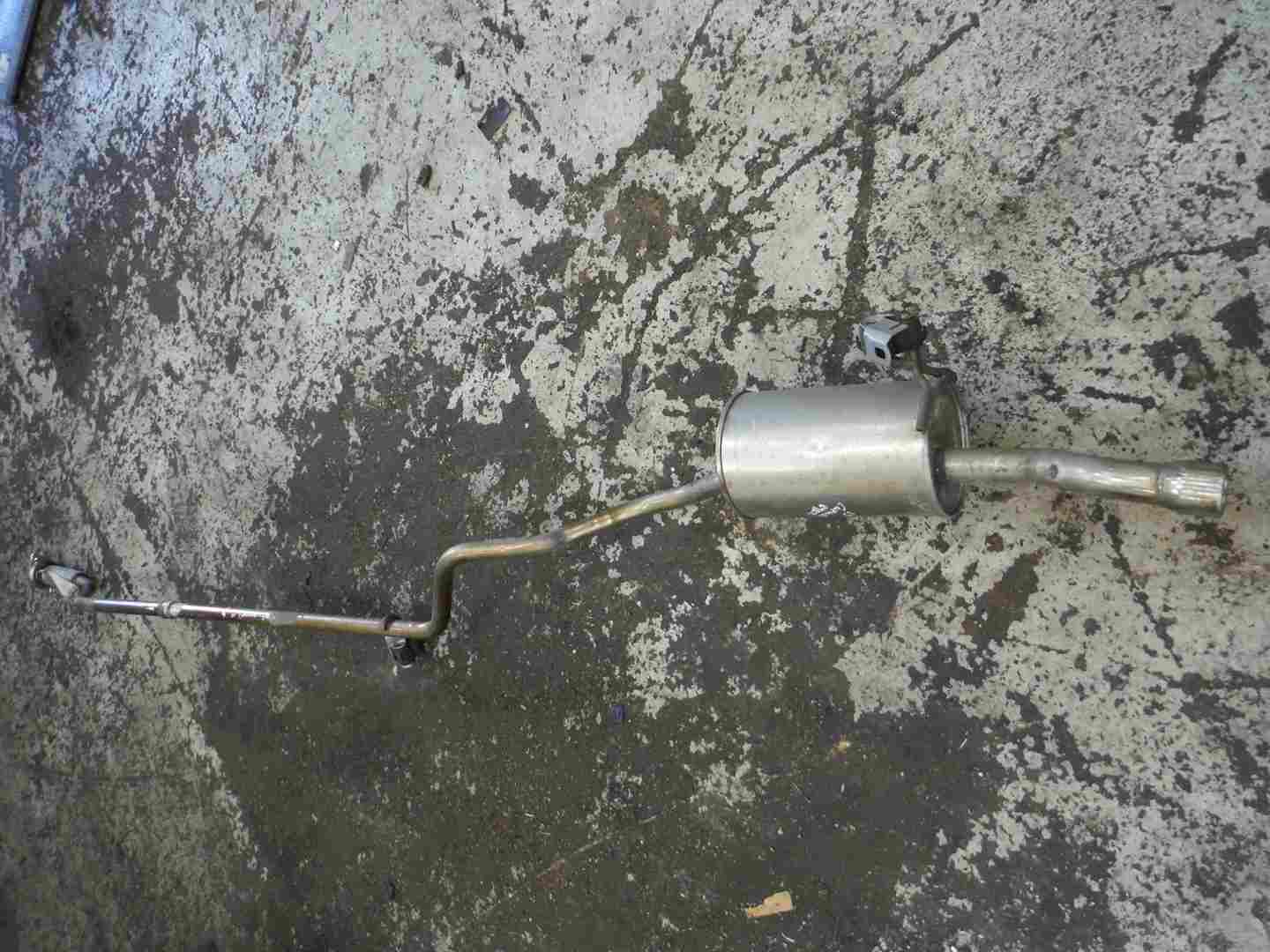 Renault Captur 2013-2015 0.9 TCE Turbo Full Exhaust Pipe Back Box