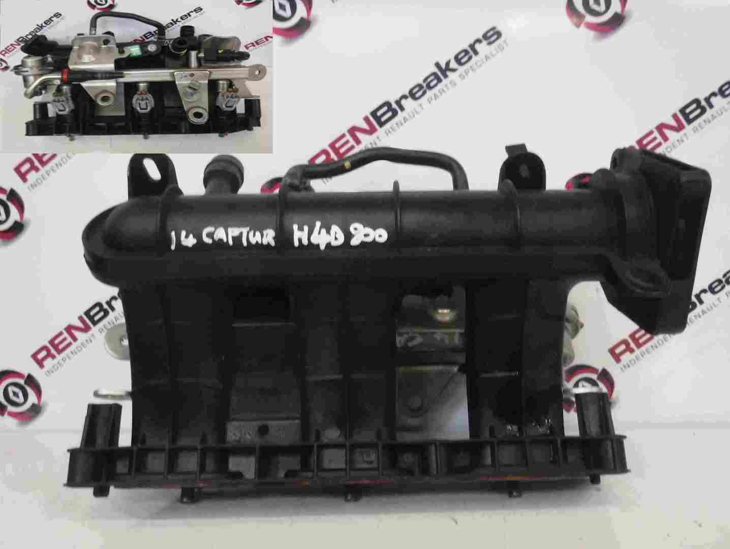 Renault Captur 2013-2015 0.9 tCe Turbo Inlet Manifold Mani H4B 400 140034598R