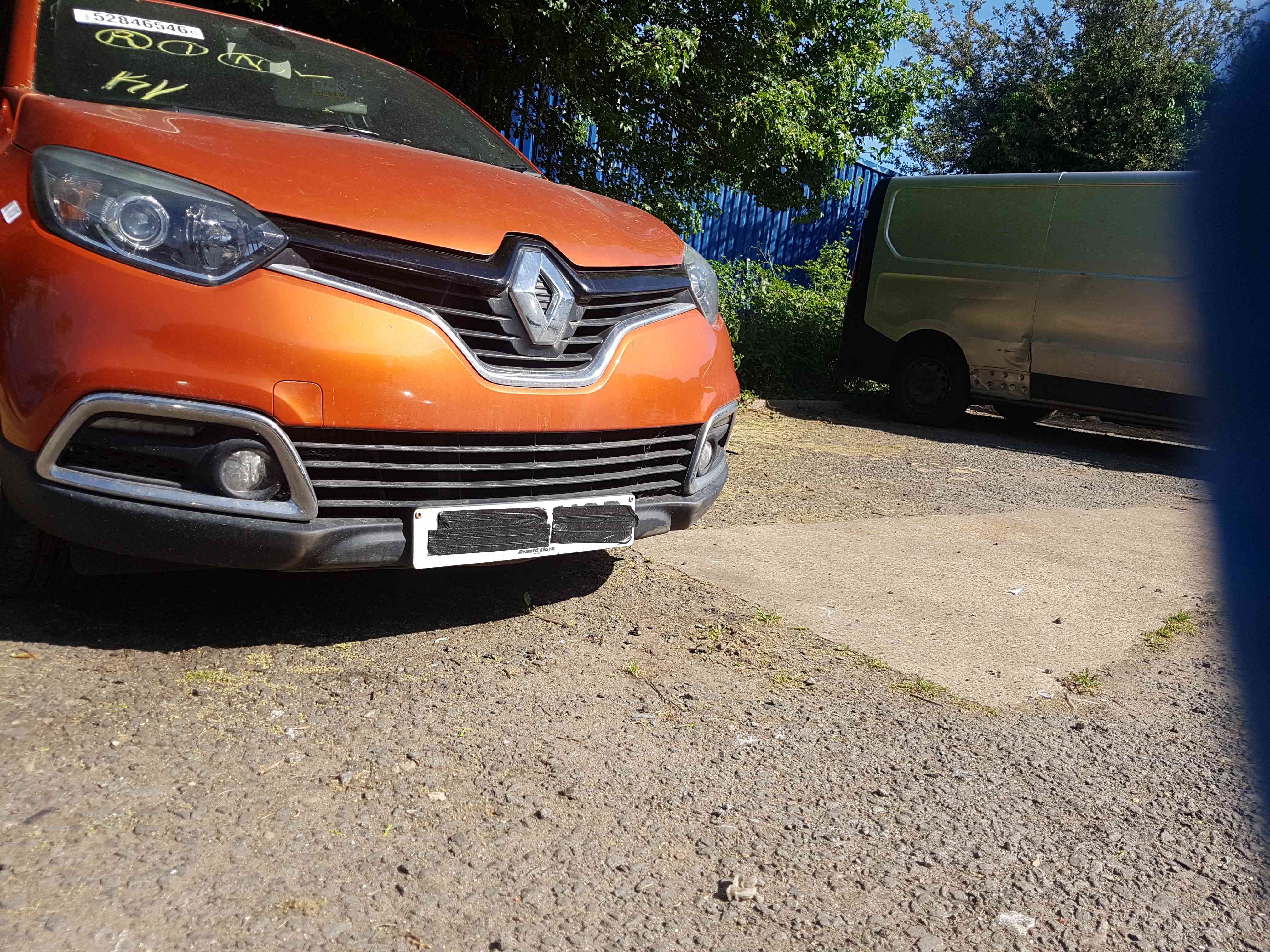 Thumb 10 Renault Captur 2013-2015 Front Bumper + Bottom Grill Lights Orange Arizona ENZ