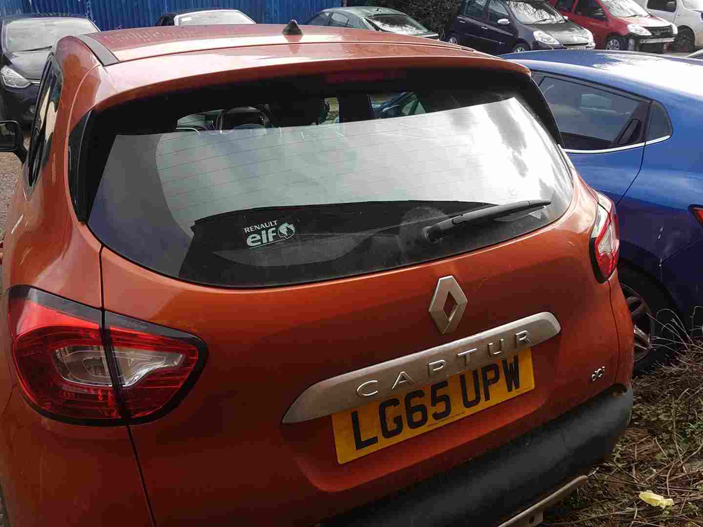 Thumb 5 Renault Captur 2013-2015 Boot Tailgate Door Orange Teenz