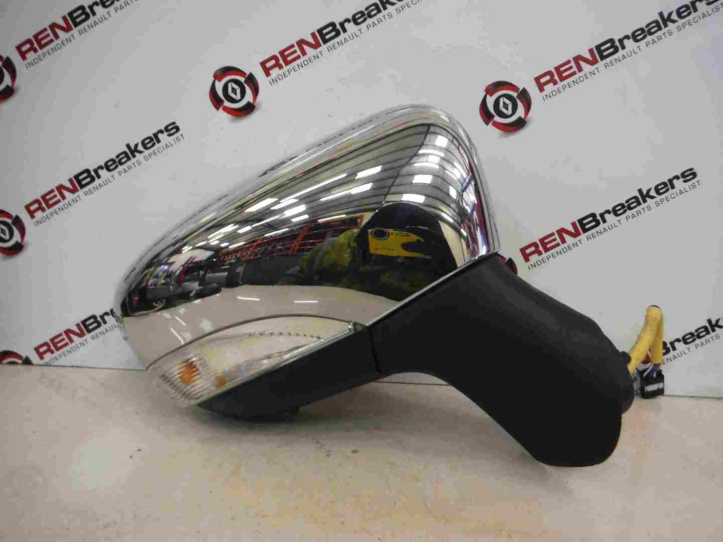 Renault Captur 2013-2015 Drivers OS Wing Mirror Chrome