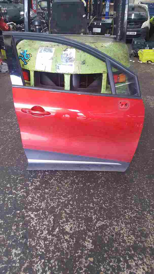 Thumb 2 Renault Captur 2013-2015 Drivers OSF Front Door Grey RED Bixpa
