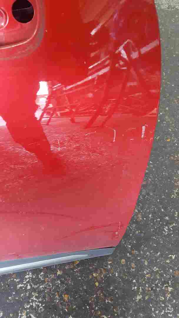 Thumb 5 Renault Captur 2013-2015 Drivers OSF Front Door Grey RED Bixpa